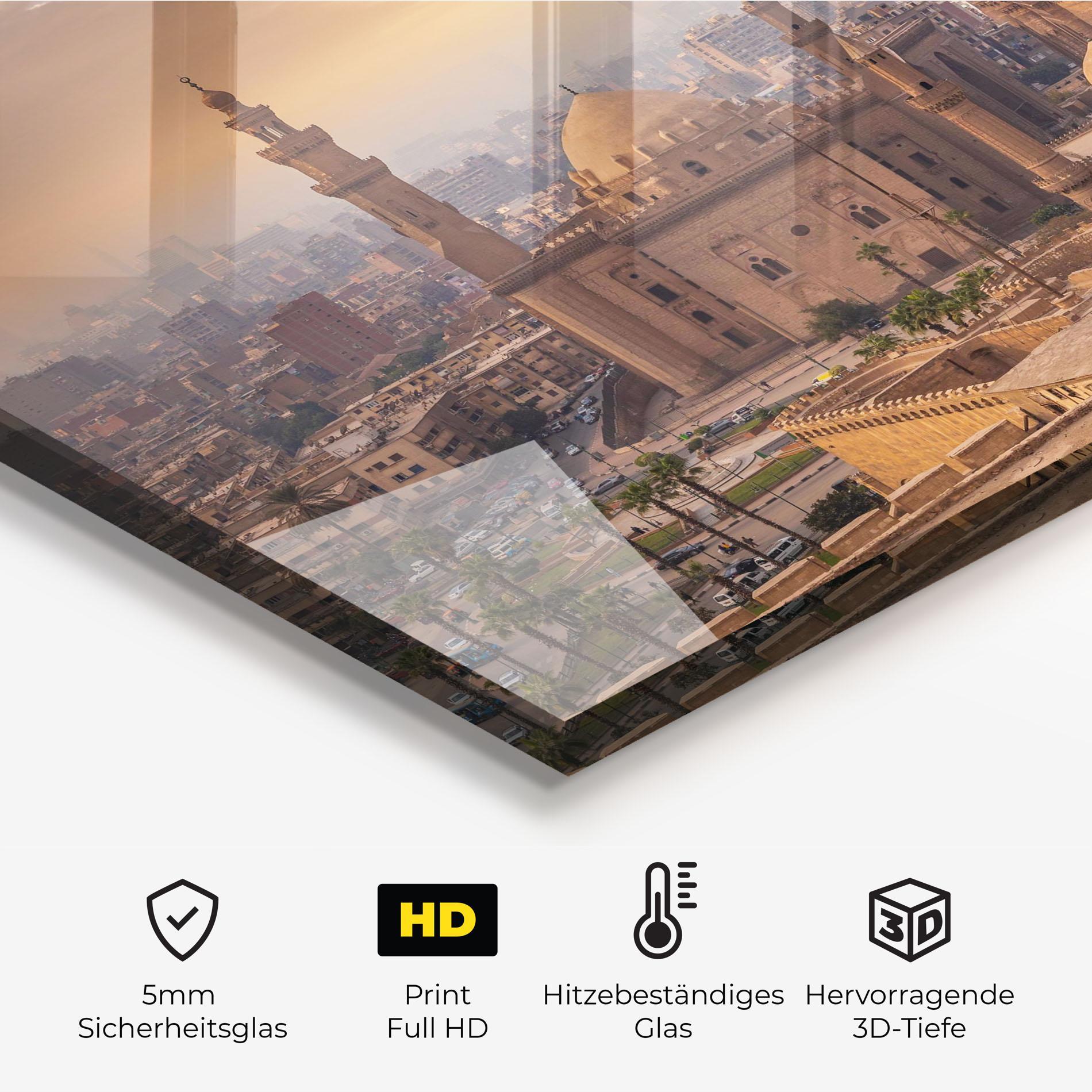 Küchenrückwand Glas Mosque Madrasa View mockup 2