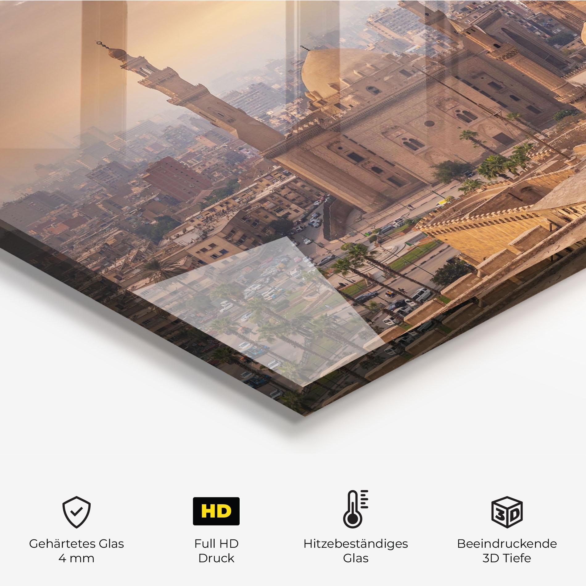 Küchenrückwand Glas Mosque Madrasa View mockup 2