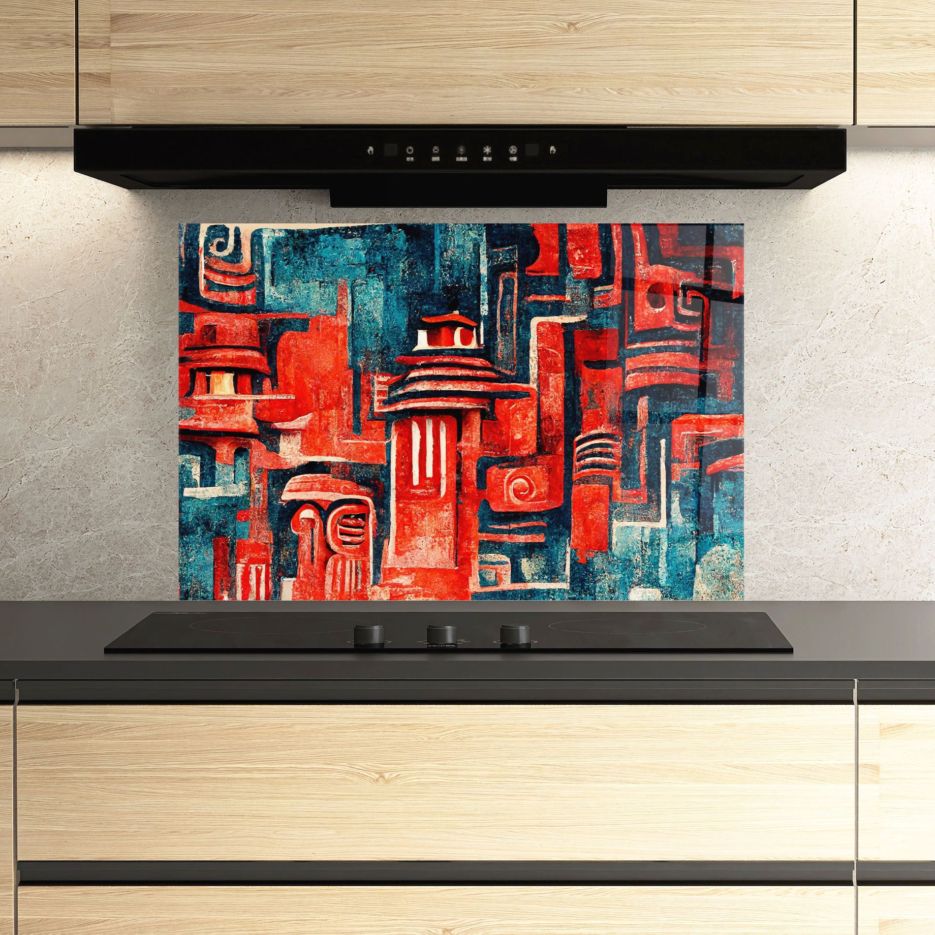 Decorative Navy Red mockup 3