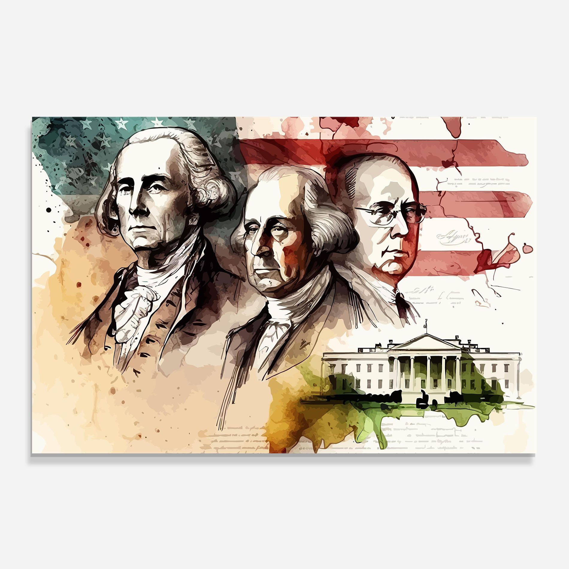 American Art Flag mockup 0