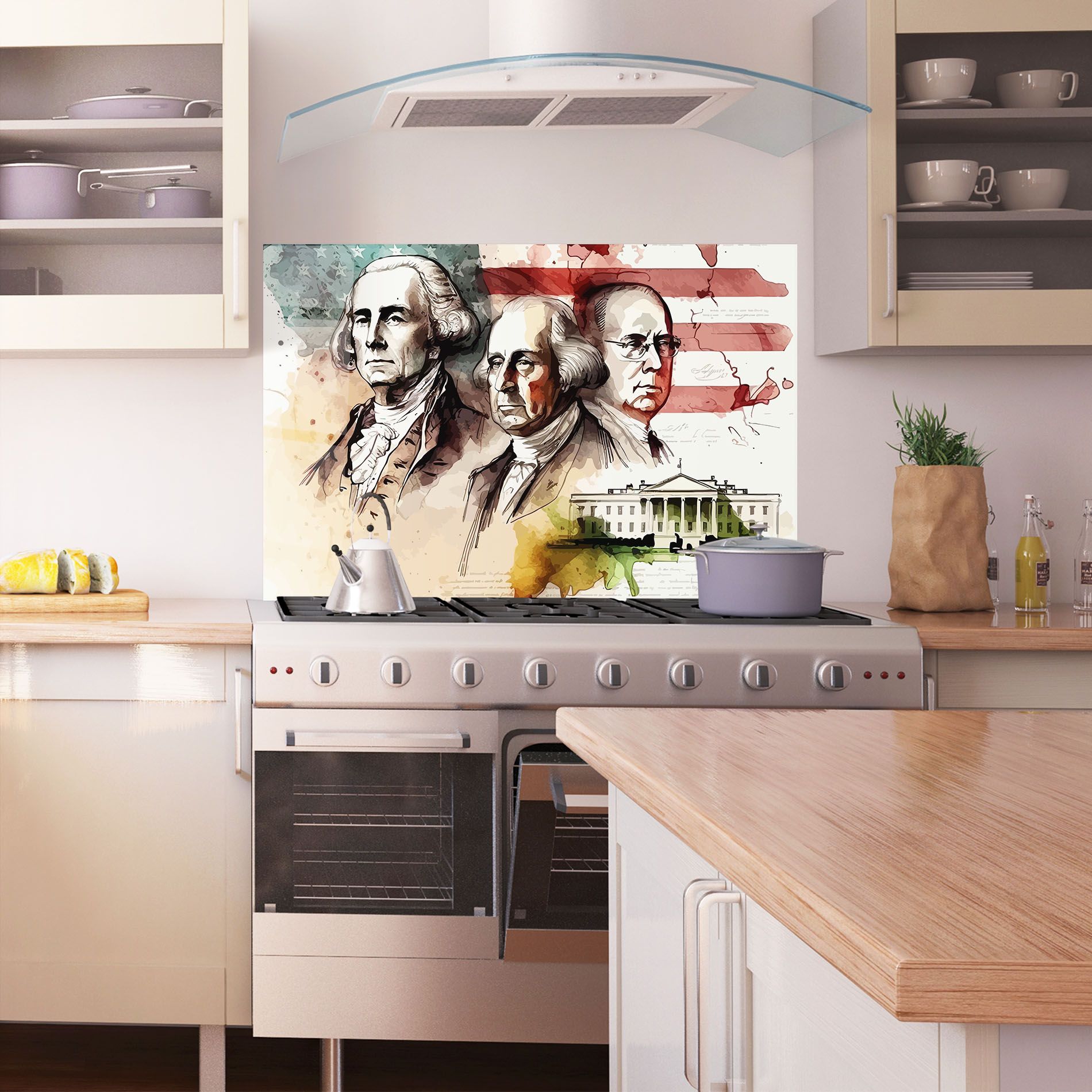 American Art Flag mockup 1