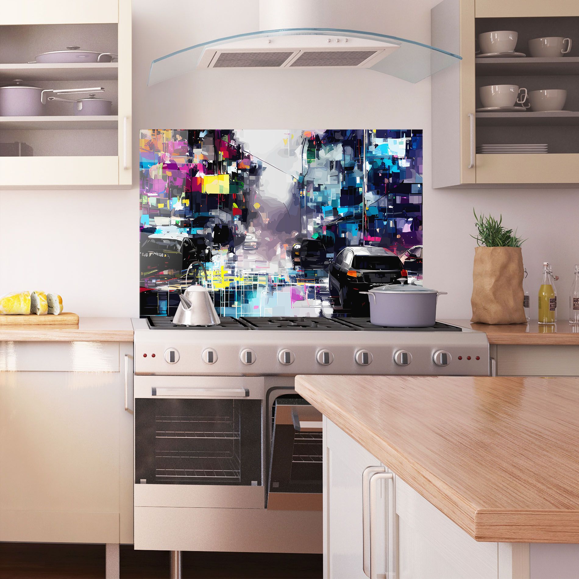 Grunge City Street mockup 1