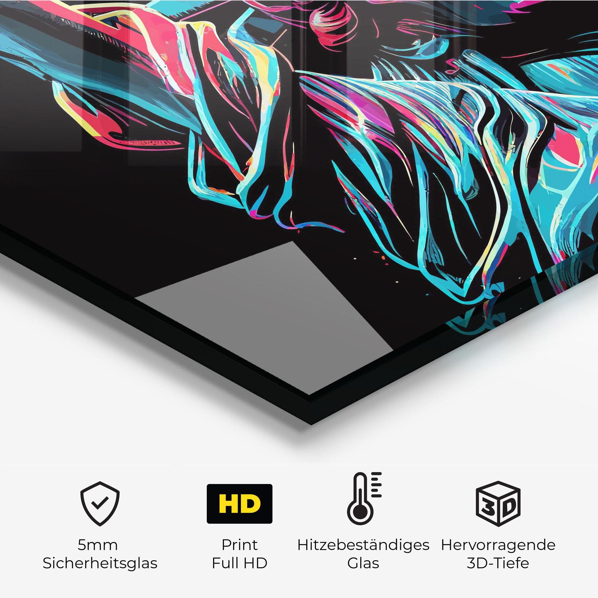 Liberty Colorful Statue mockup 2