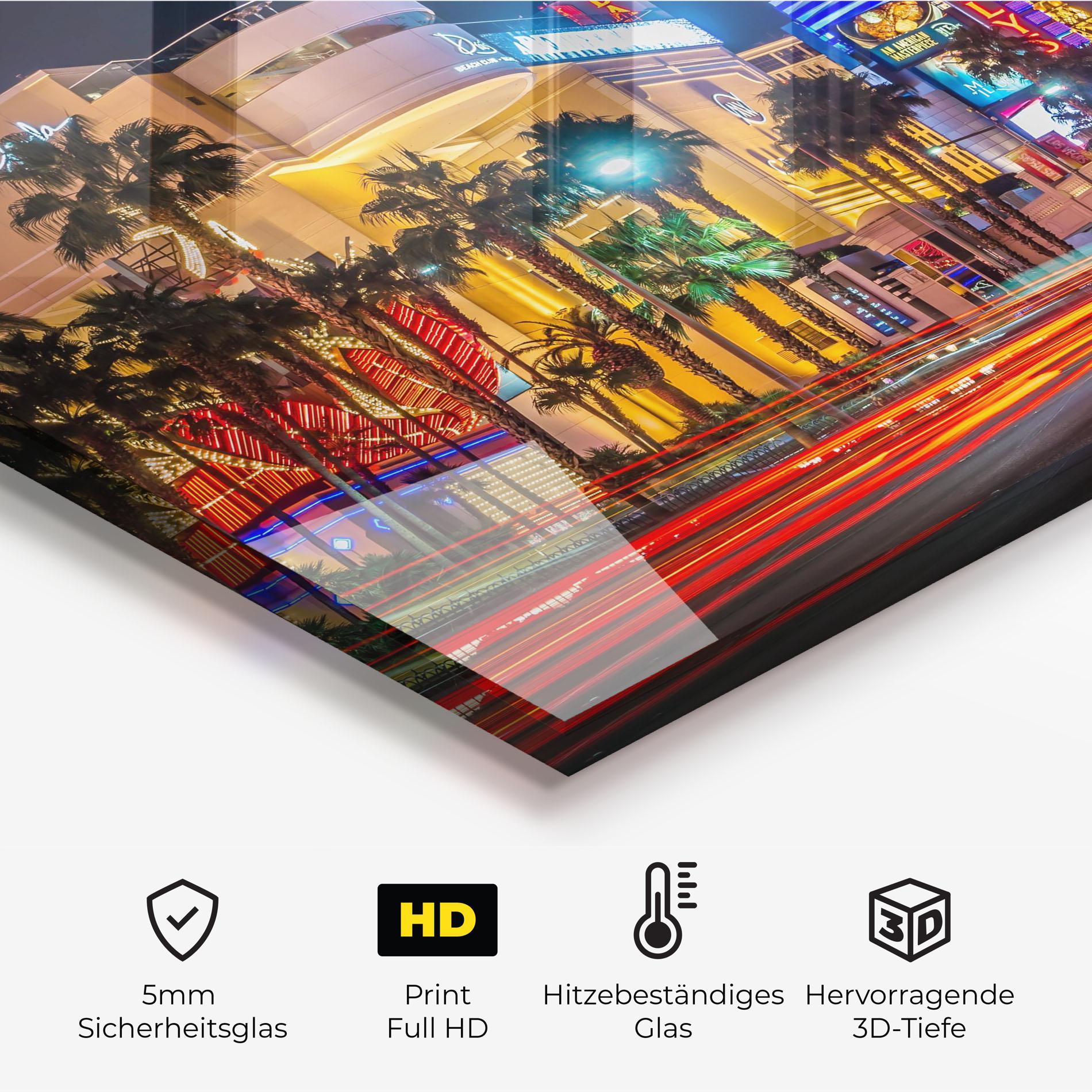 Küchenrückwand Glas Nevada Evening mockup 2