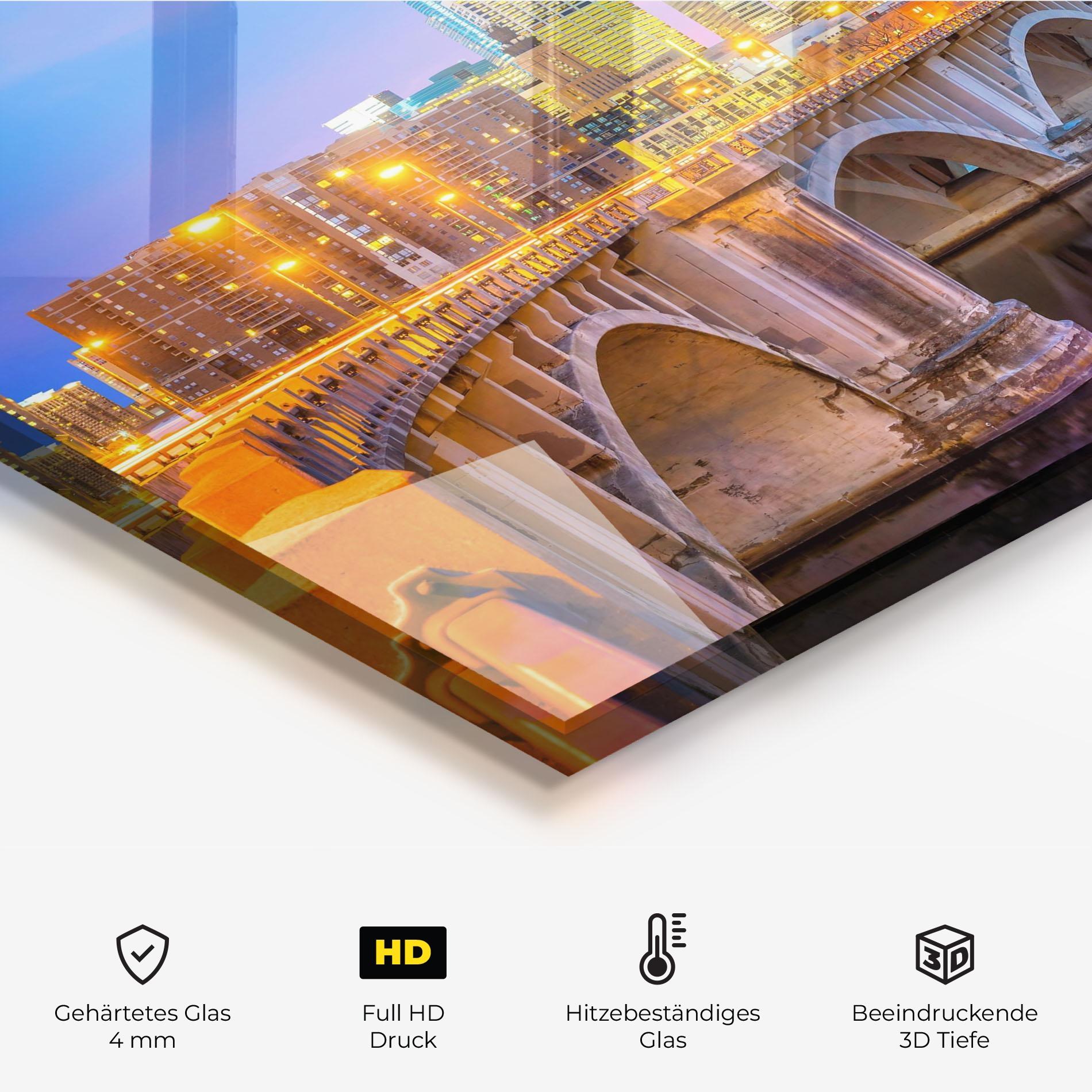 Küchenrückwand Glas Minnesota Usa mockup 2