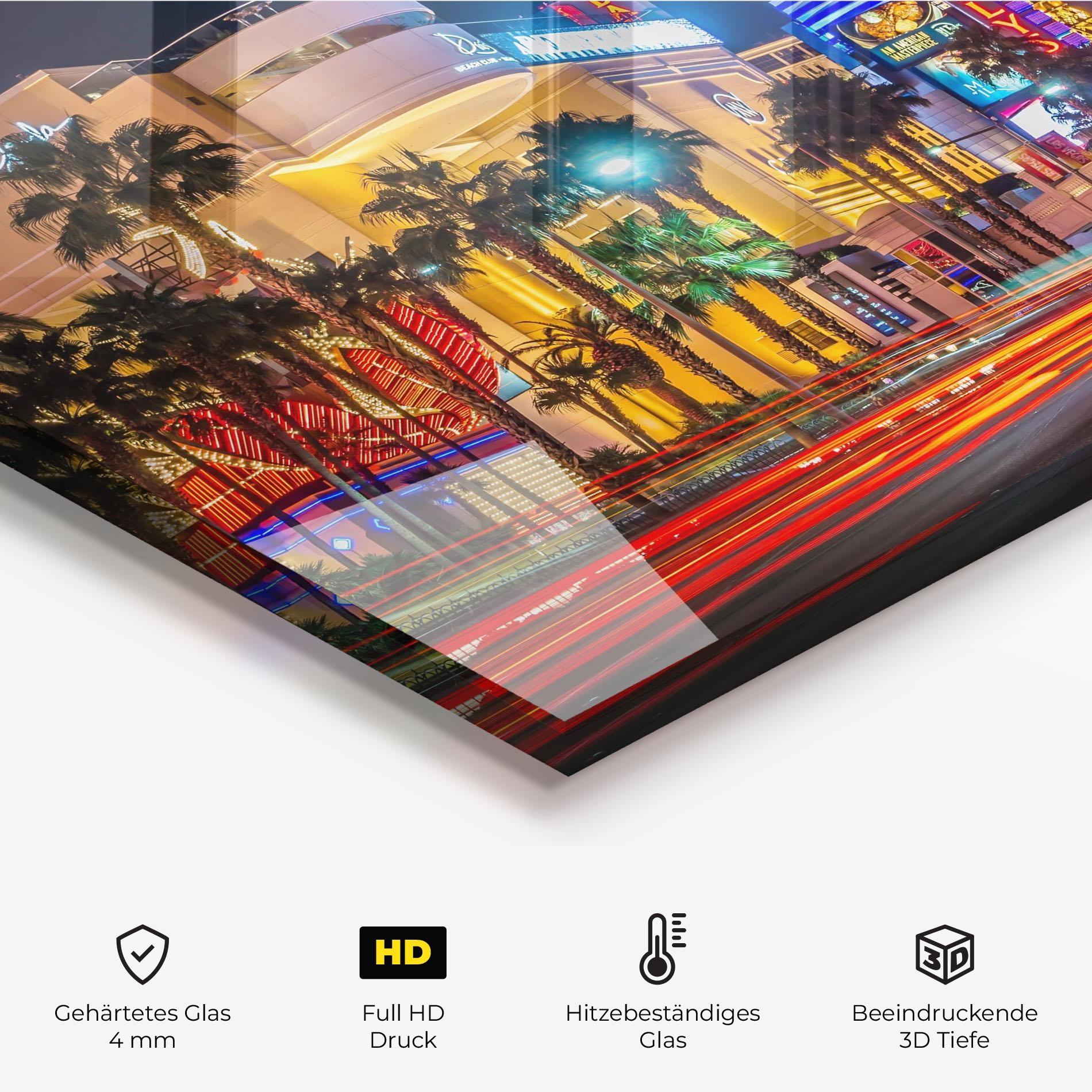 Küchenrückwand Glas Nevada Evening mockup 2