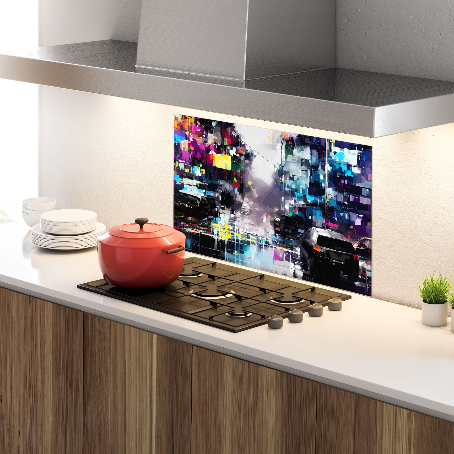 Grunge City Street mockup 4