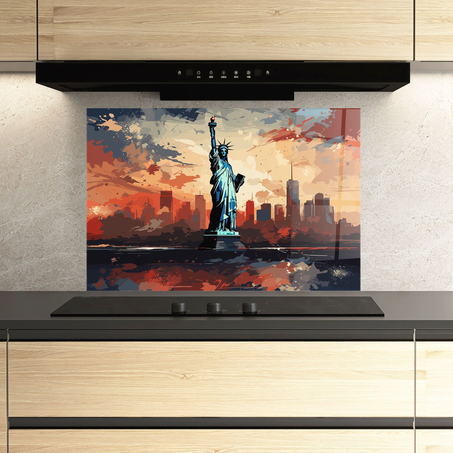 United States Statue mockup 3