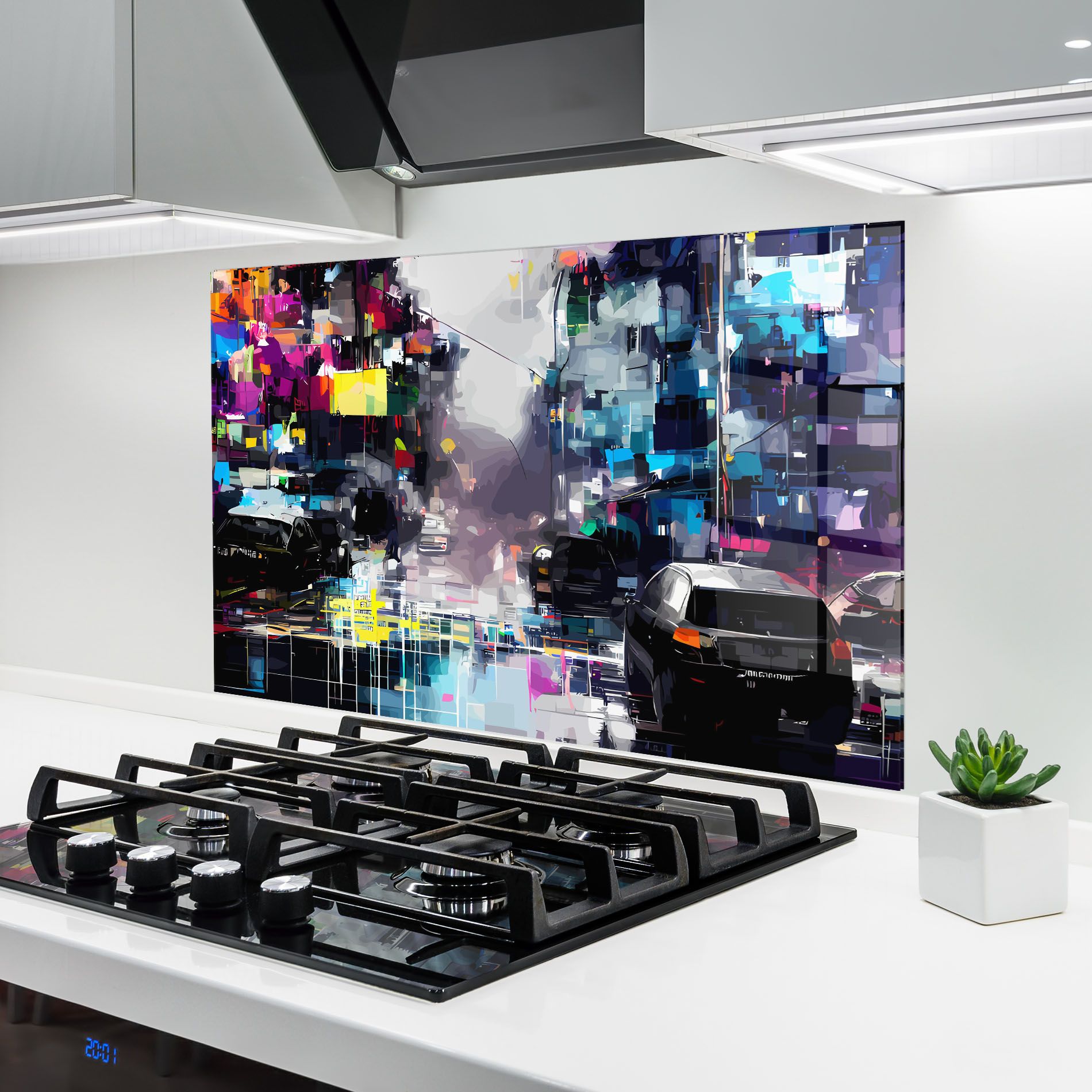 Grunge City Street mockup 6