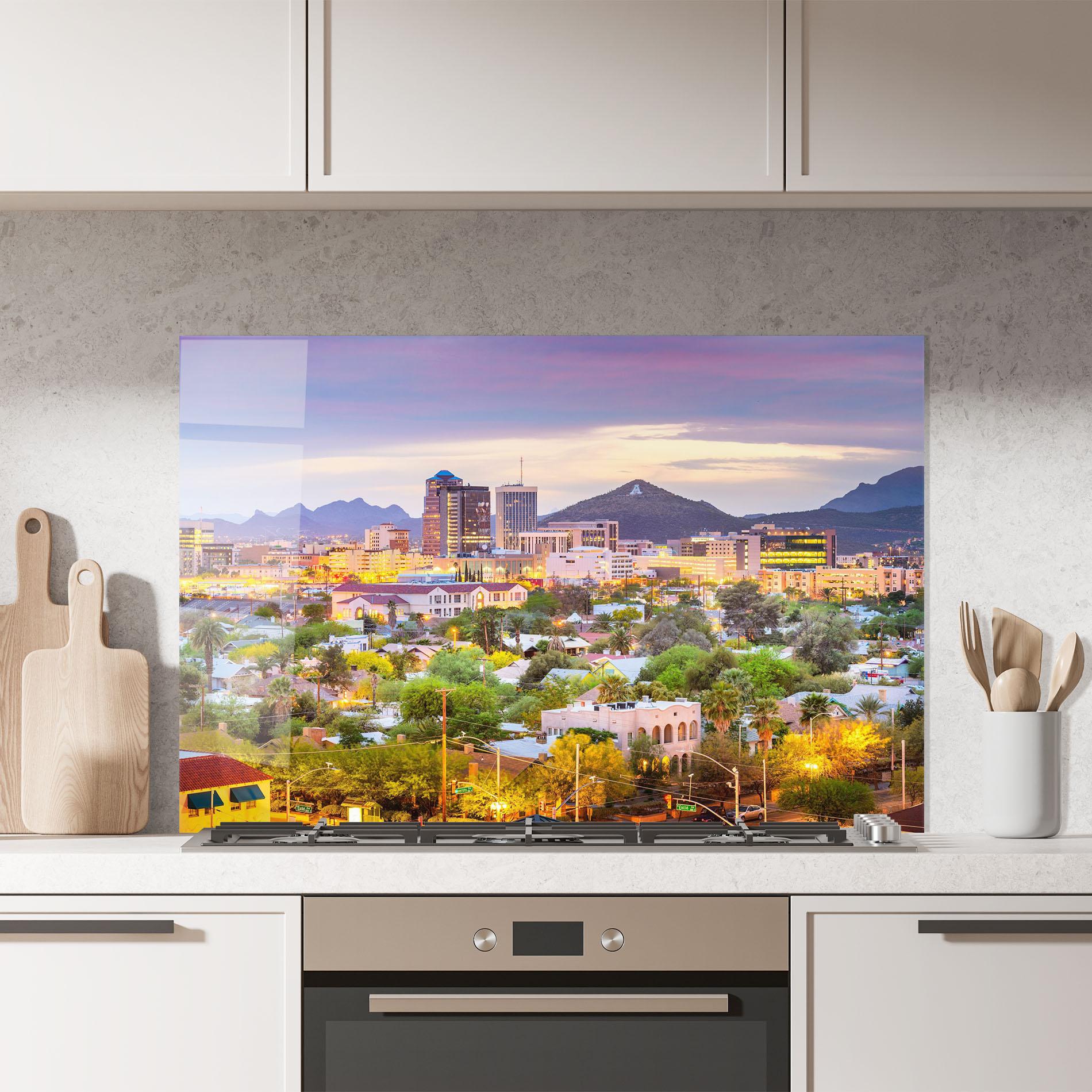 Küchenrückwand Glas Tucson Arizona mockup 7