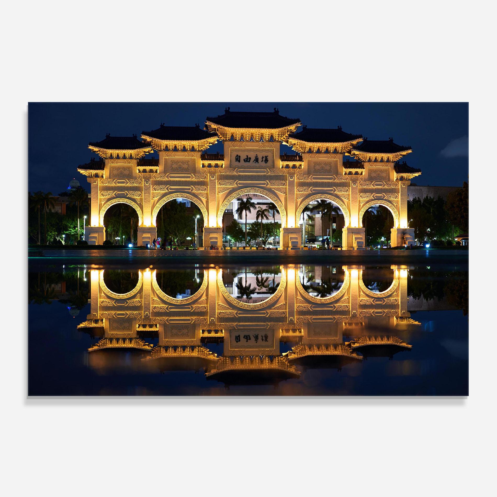 Küchenrückwand Glas Chaing Kai Shek mockup 0