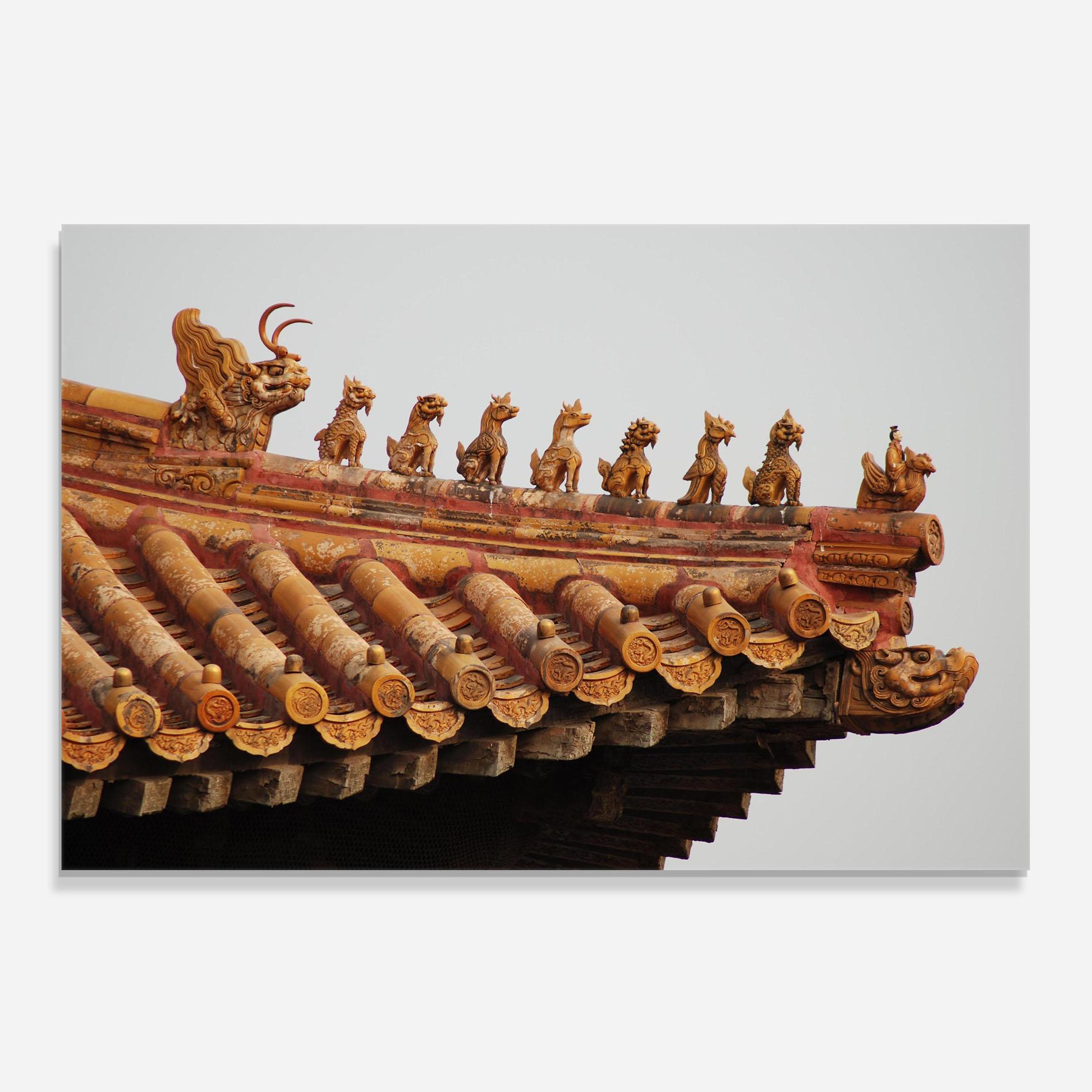 Küchenrückwand Glas Imperial Roof mockup 0