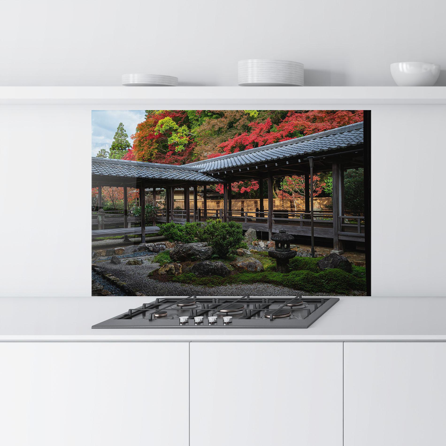 Küchenrückwand Glas Koyoto mockup 9