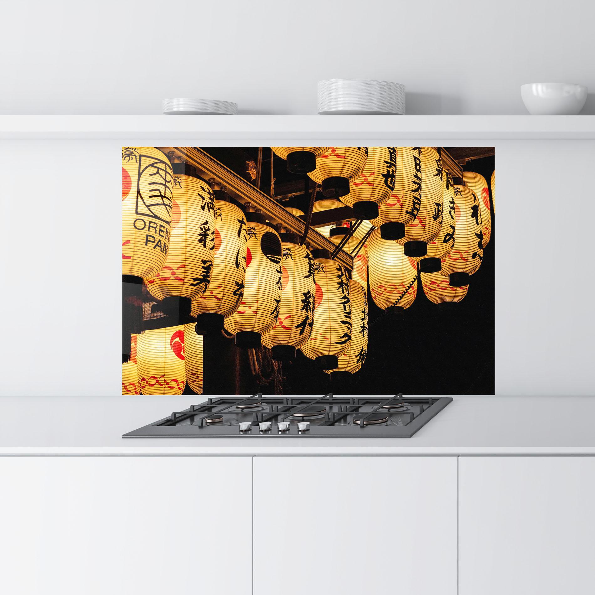 Küchenrückwand Glas Osaka mockup 9