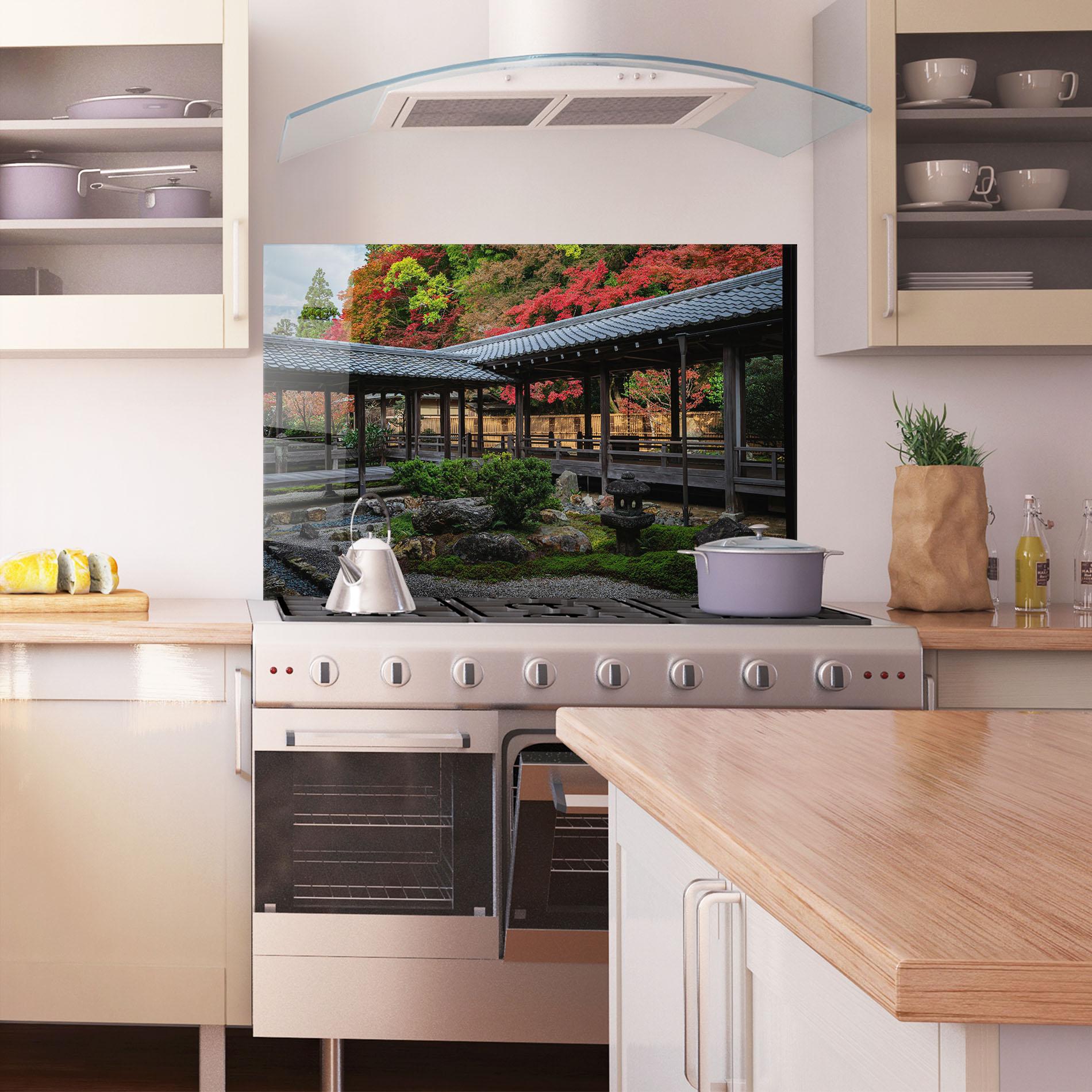 Küchenrückwand Glas Koyoto mockup 1