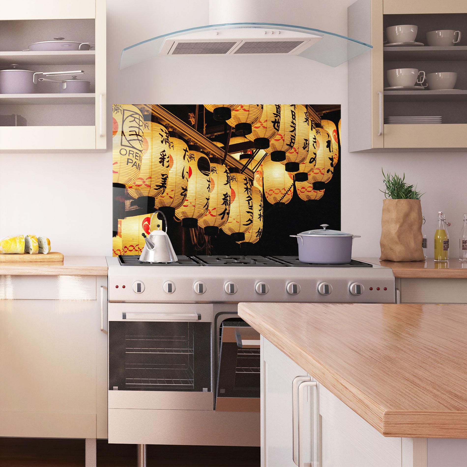 Küchenrückwand Glas Osaka mockup 1