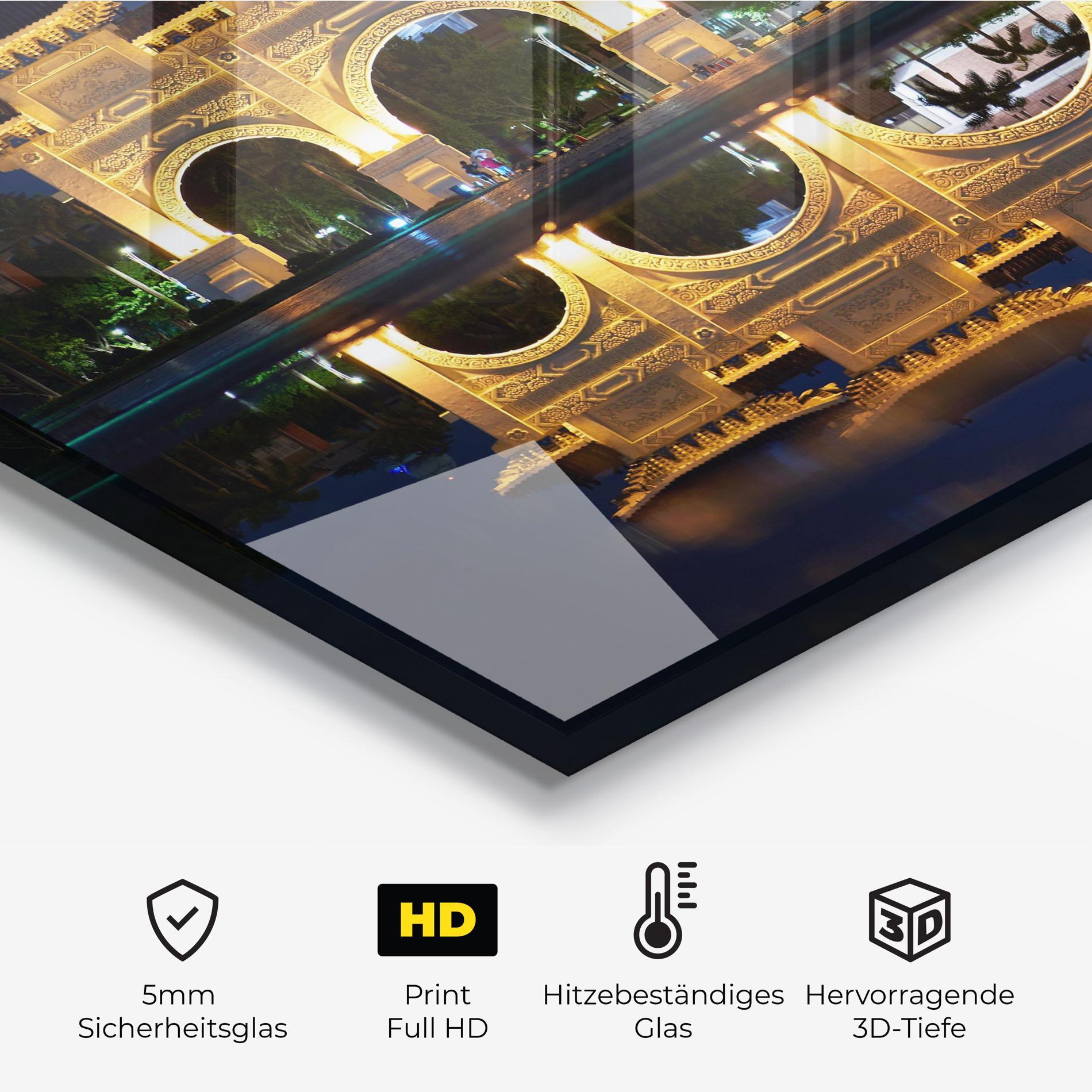 Küchenrückwand Glas Chaing Kai Shek mockup 2