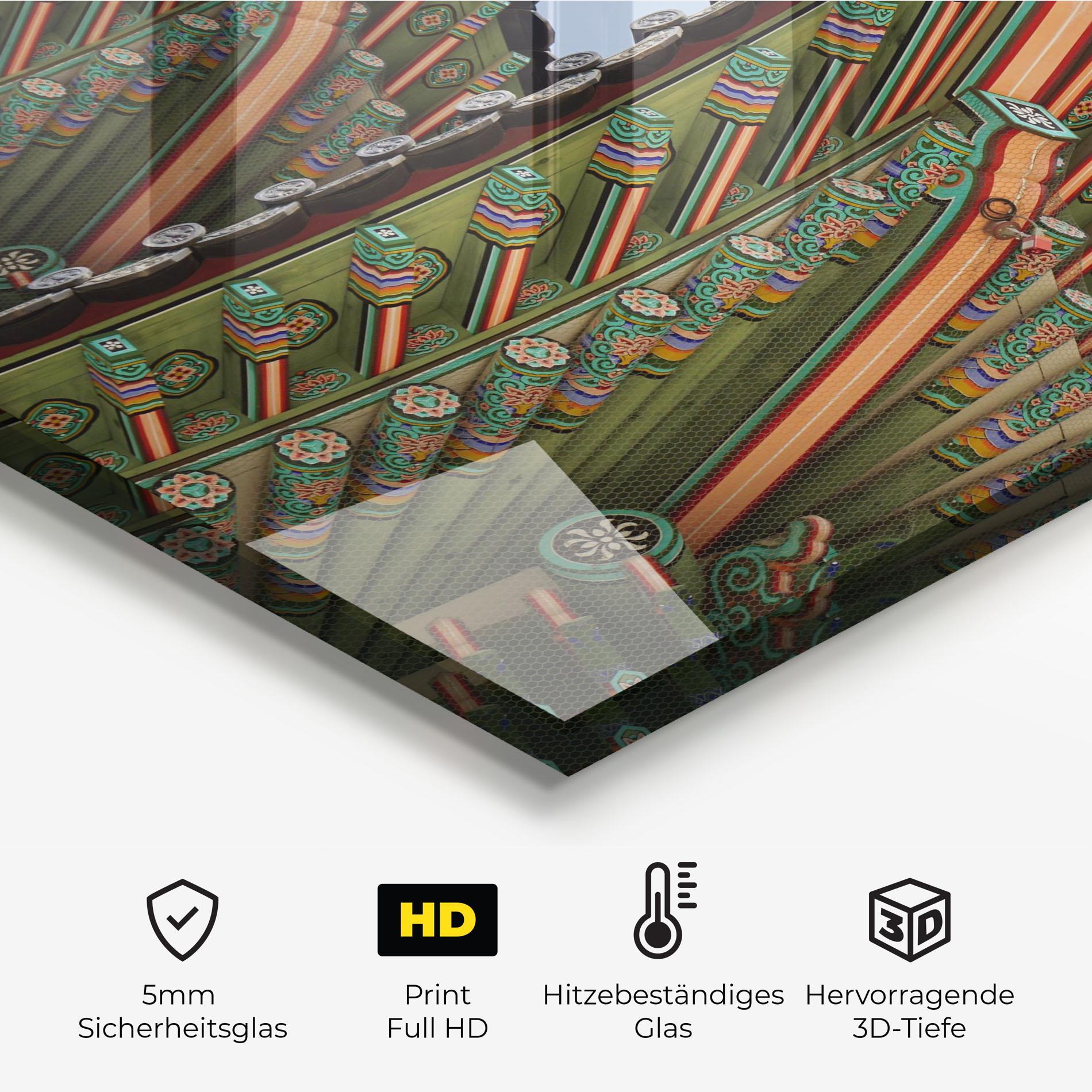 Küchenrückwand Glas Gyeongbokgung View mockup 2