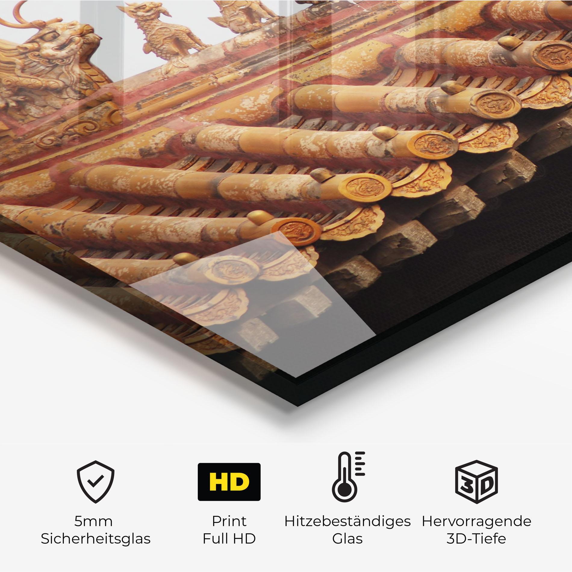 Küchenrückwand Glas Imperial Roof mockup 2