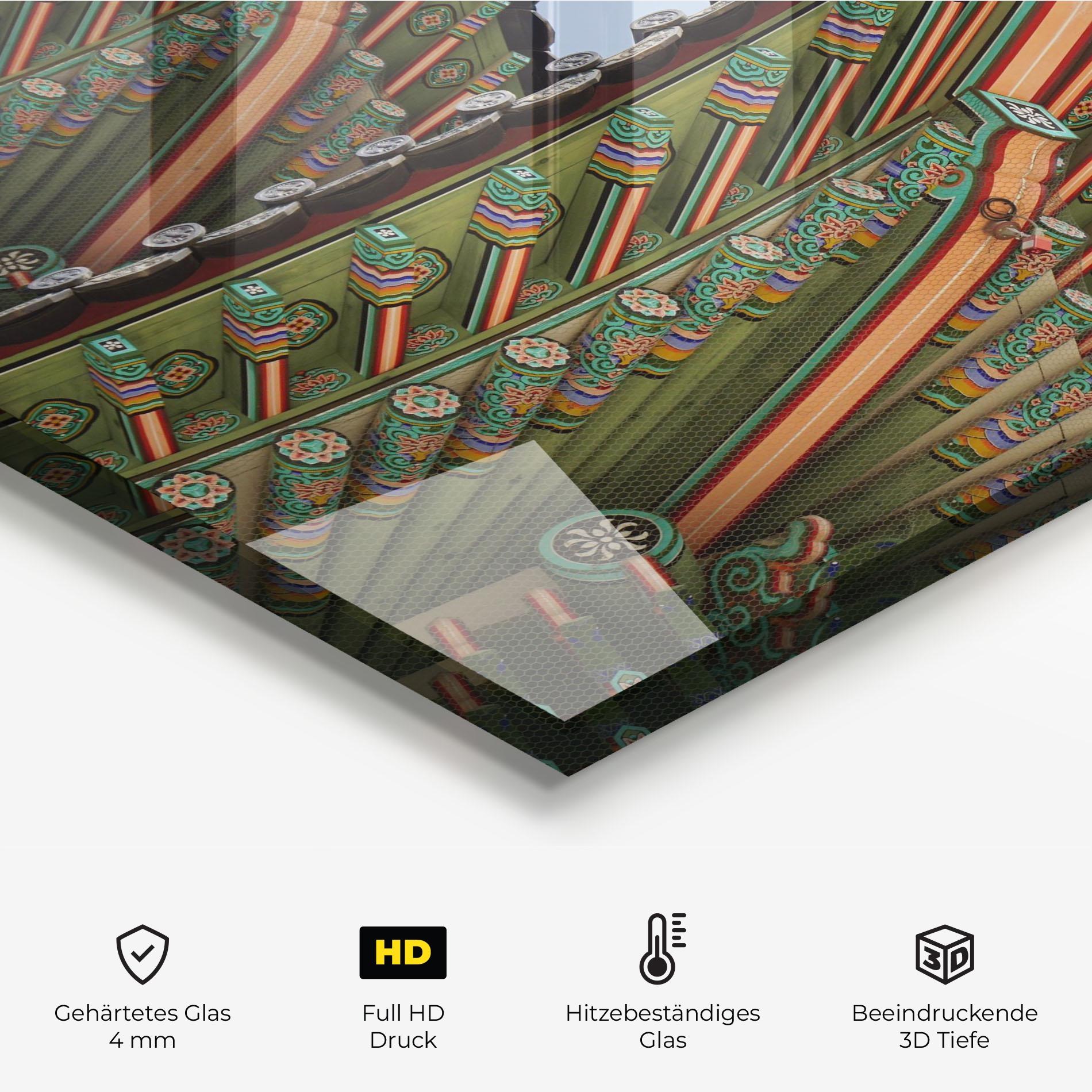 Küchenrückwand Glas Gyeongbokgung View mockup 2