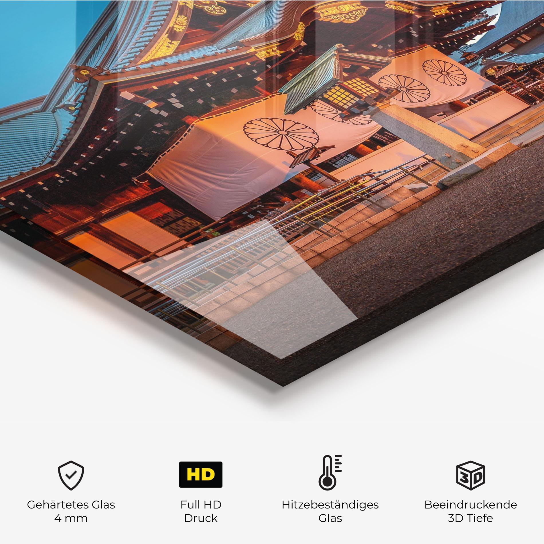 Küchenrückwand Glas Yasukuni Jinja mockup 2