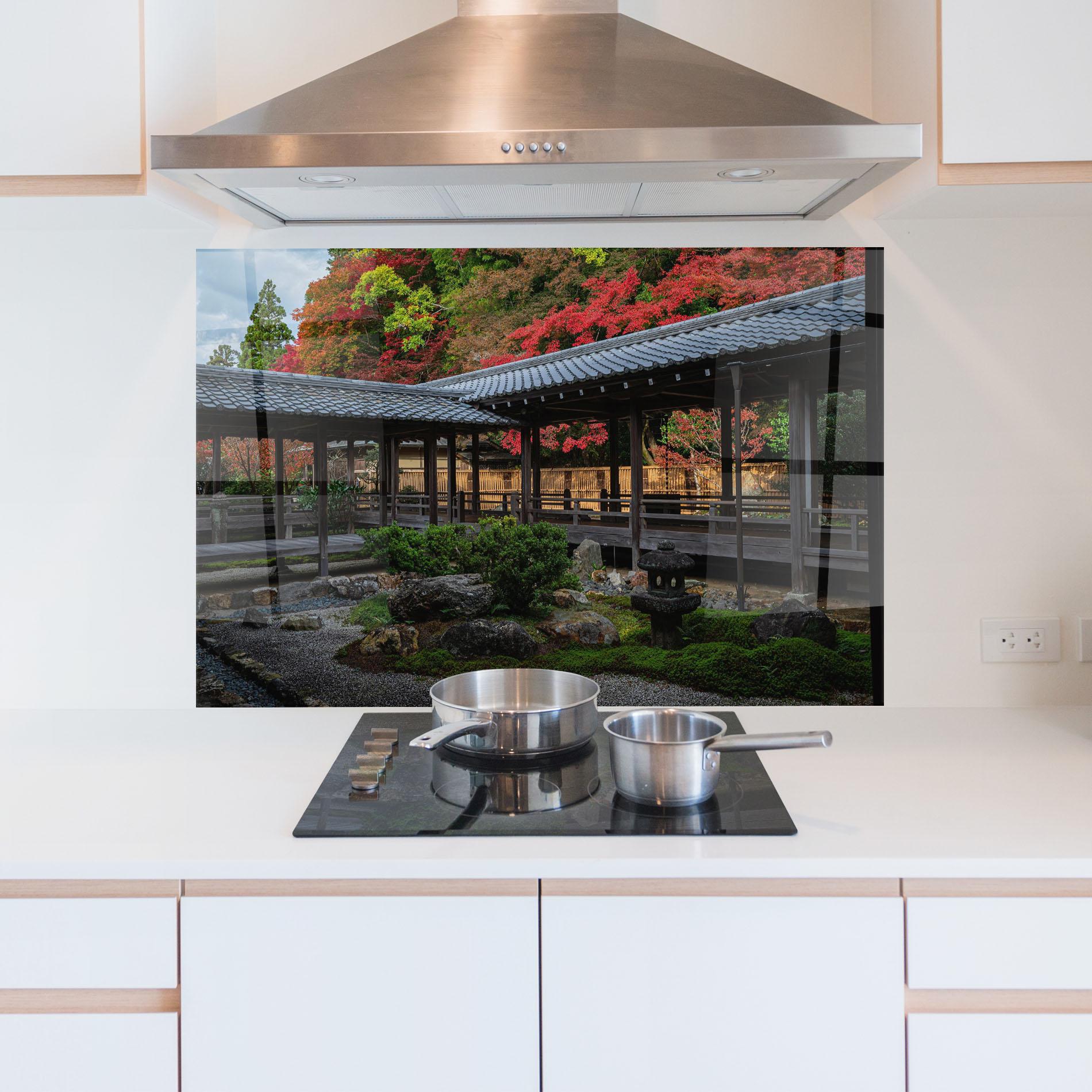 Küchenrückwand Glas Koyoto mockup 5