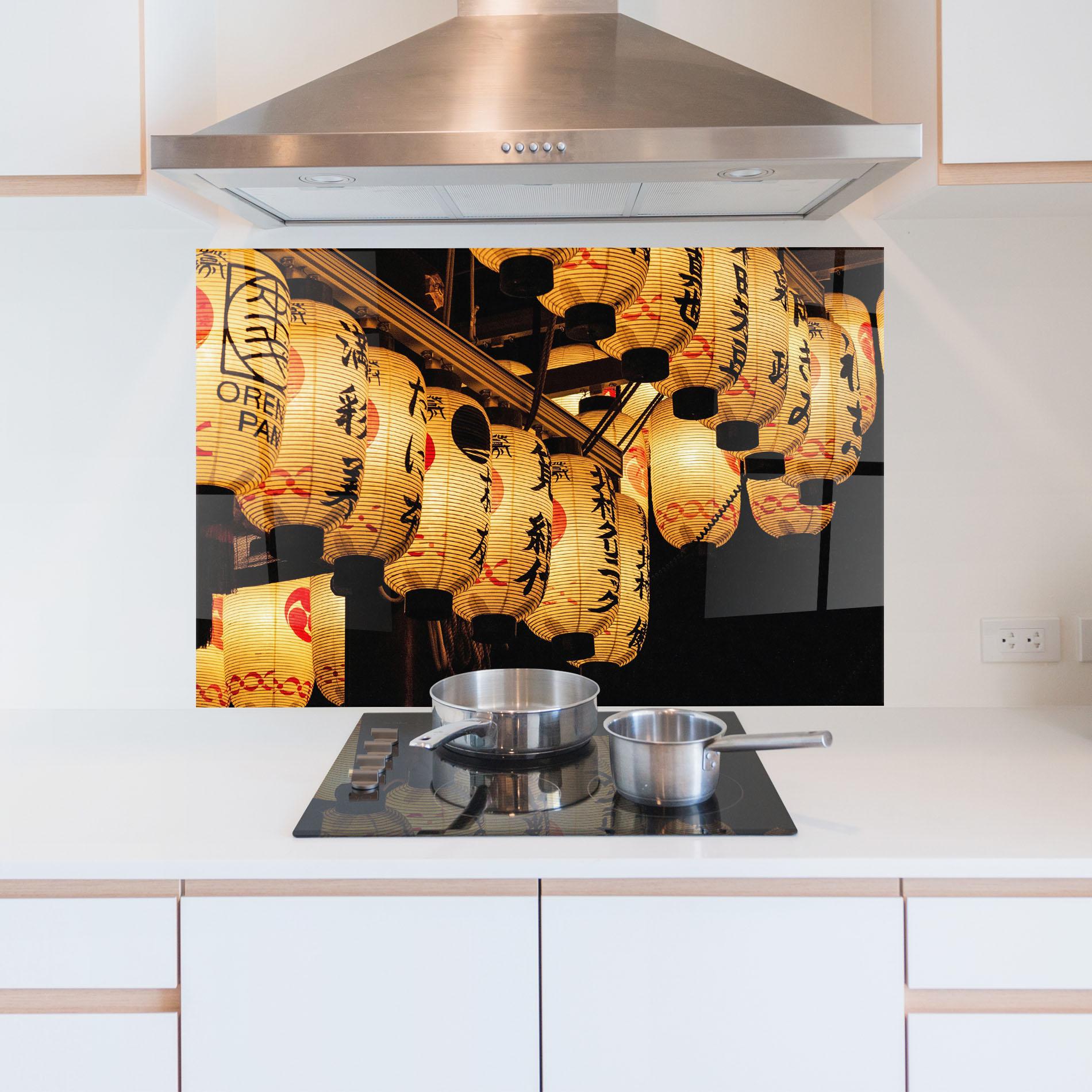 Küchenrückwand Glas Osaka mockup 5