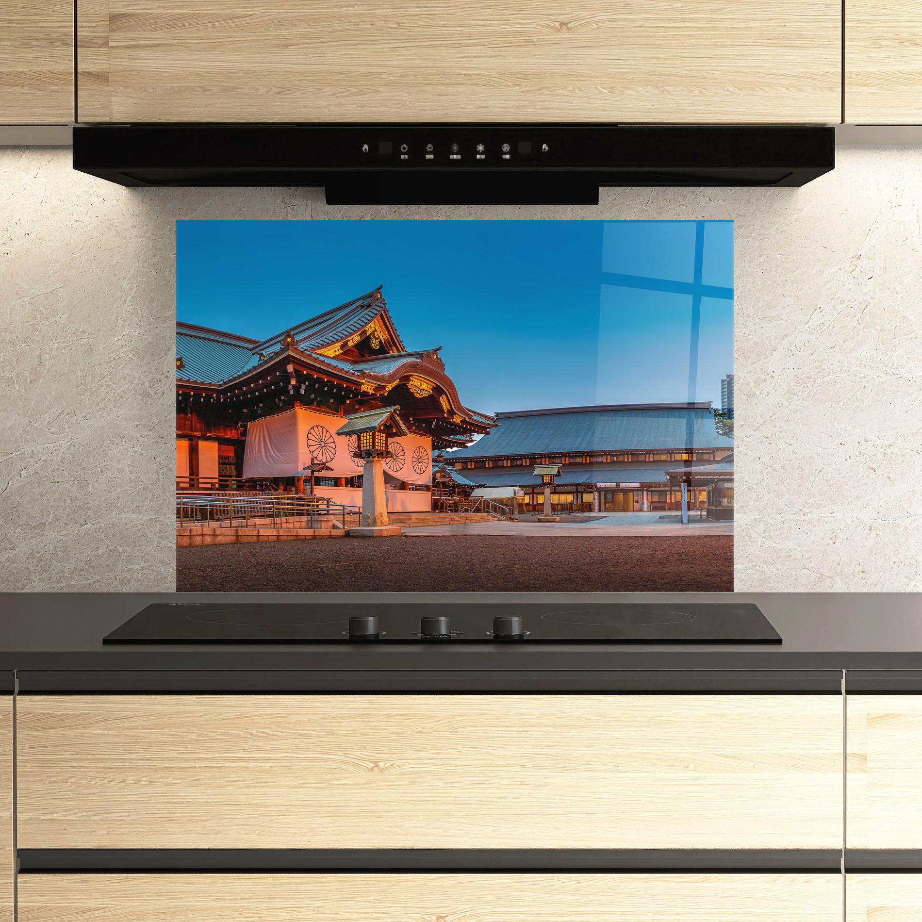 Küchenrückwand Glas Yasukuni Jinja mockup 3