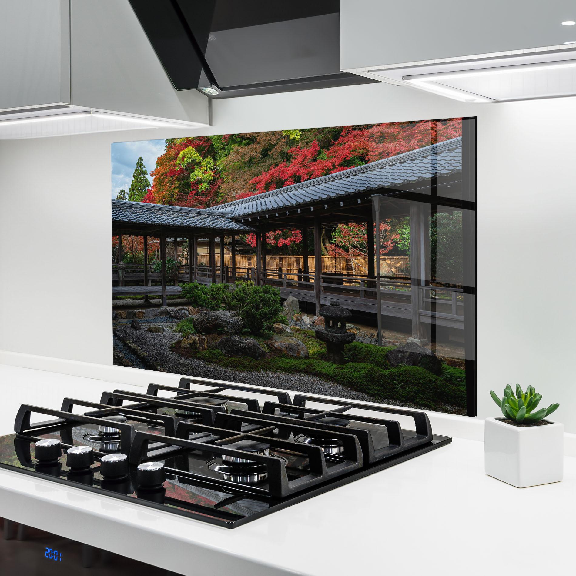 Küchenrückwand Glas Koyoto mockup 6