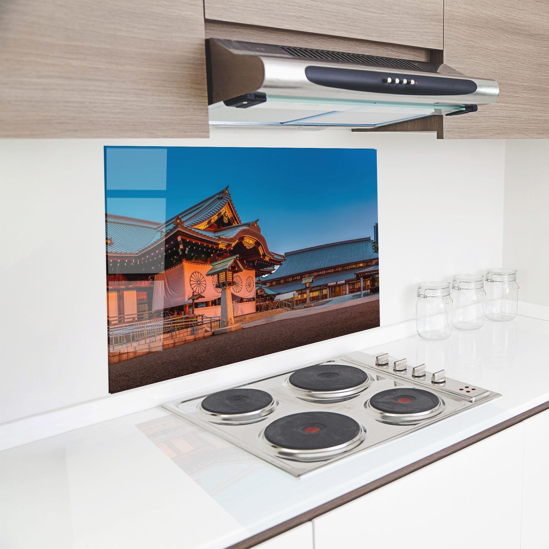 Küchenrückwand Glas Yasukuni Jinja mockup 8