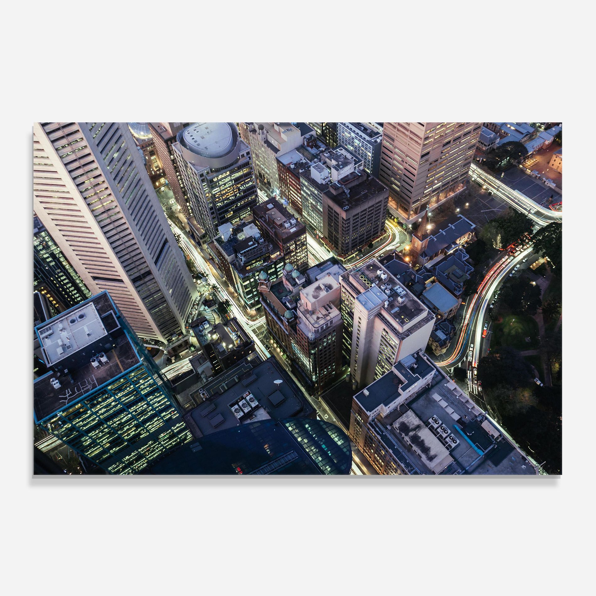 Green Purple Skyline mockup 0