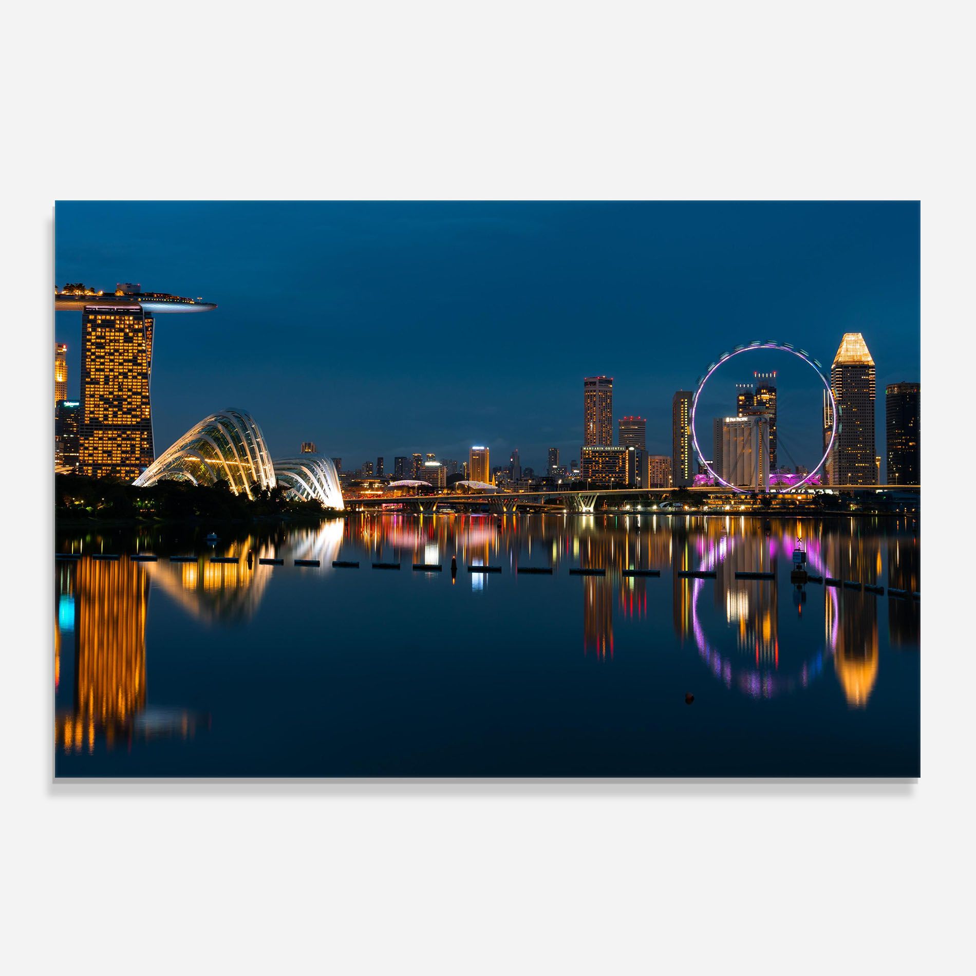 Singapore City Skyline mockup 0