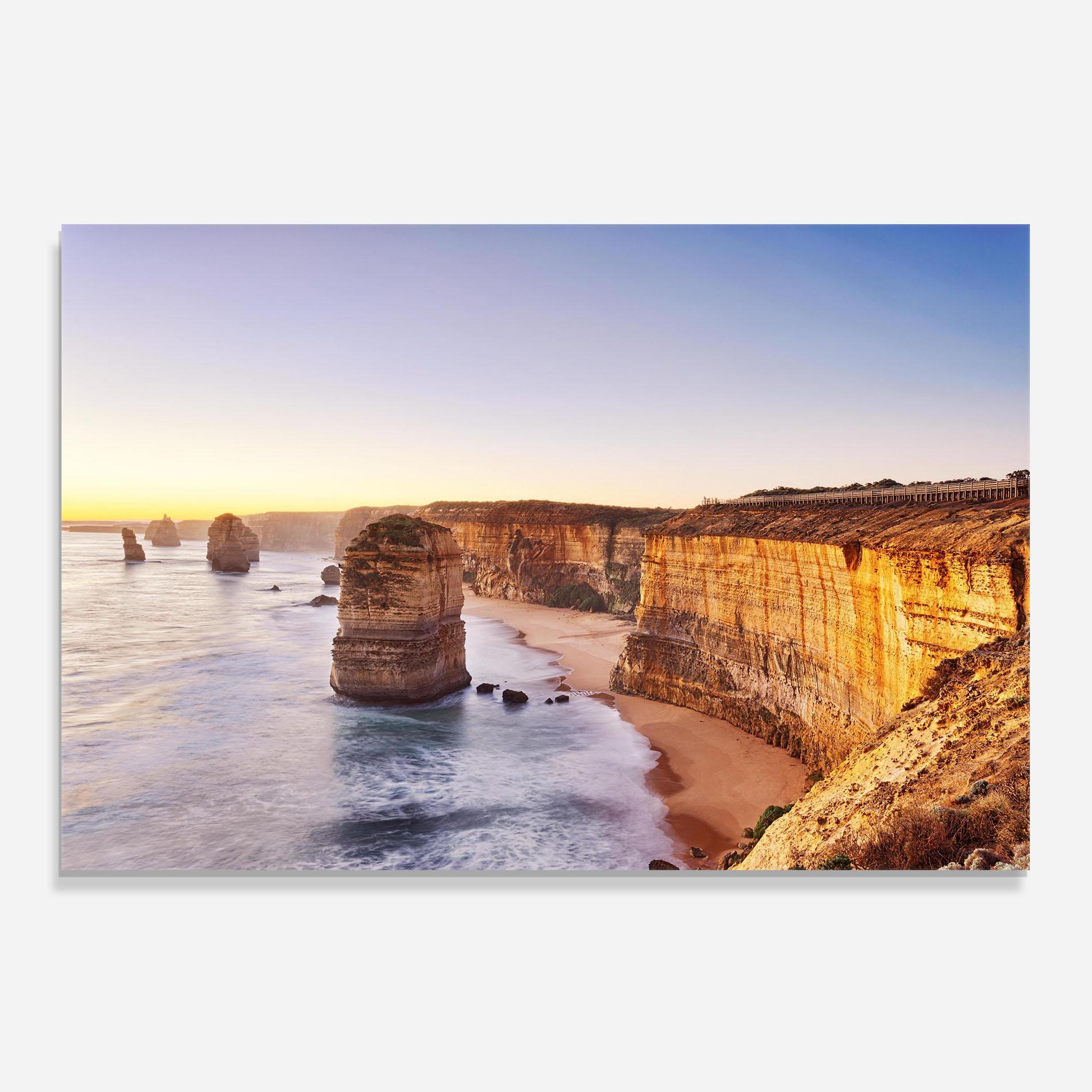 Küchenrückwand Glas Victoria Port mockup 0