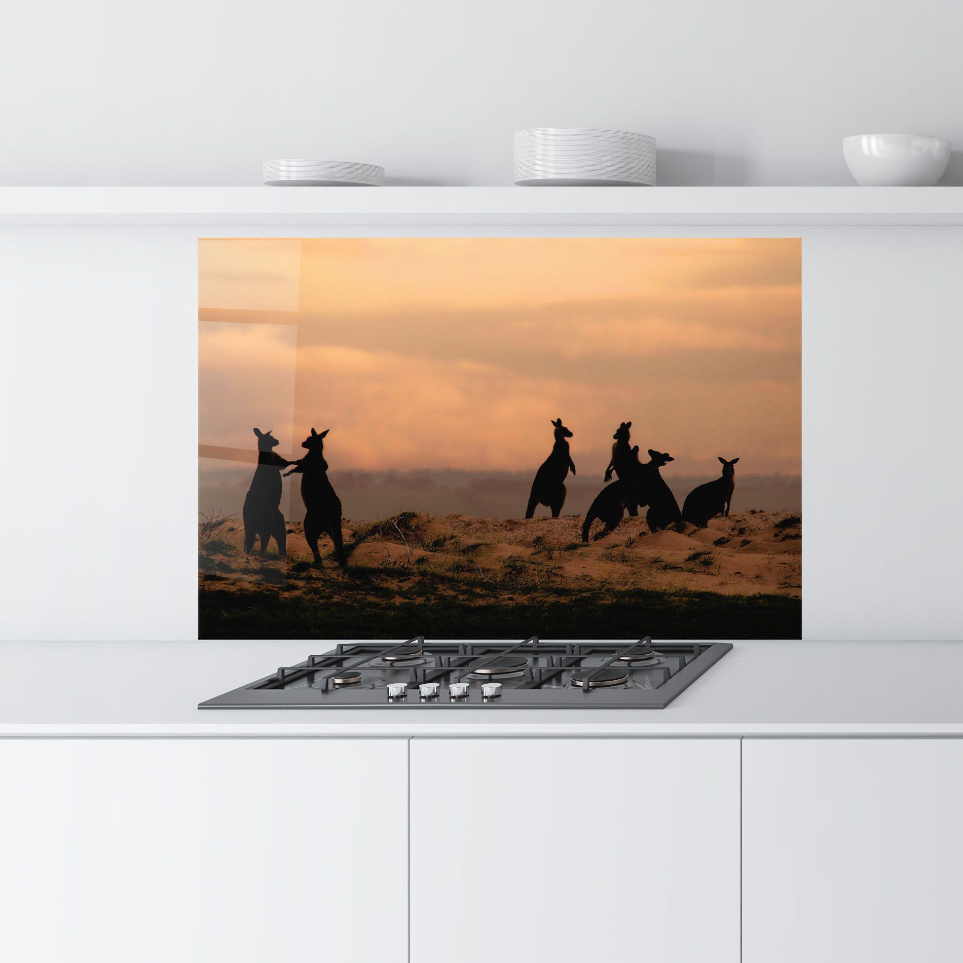 Kangaroos Playing mockup 9