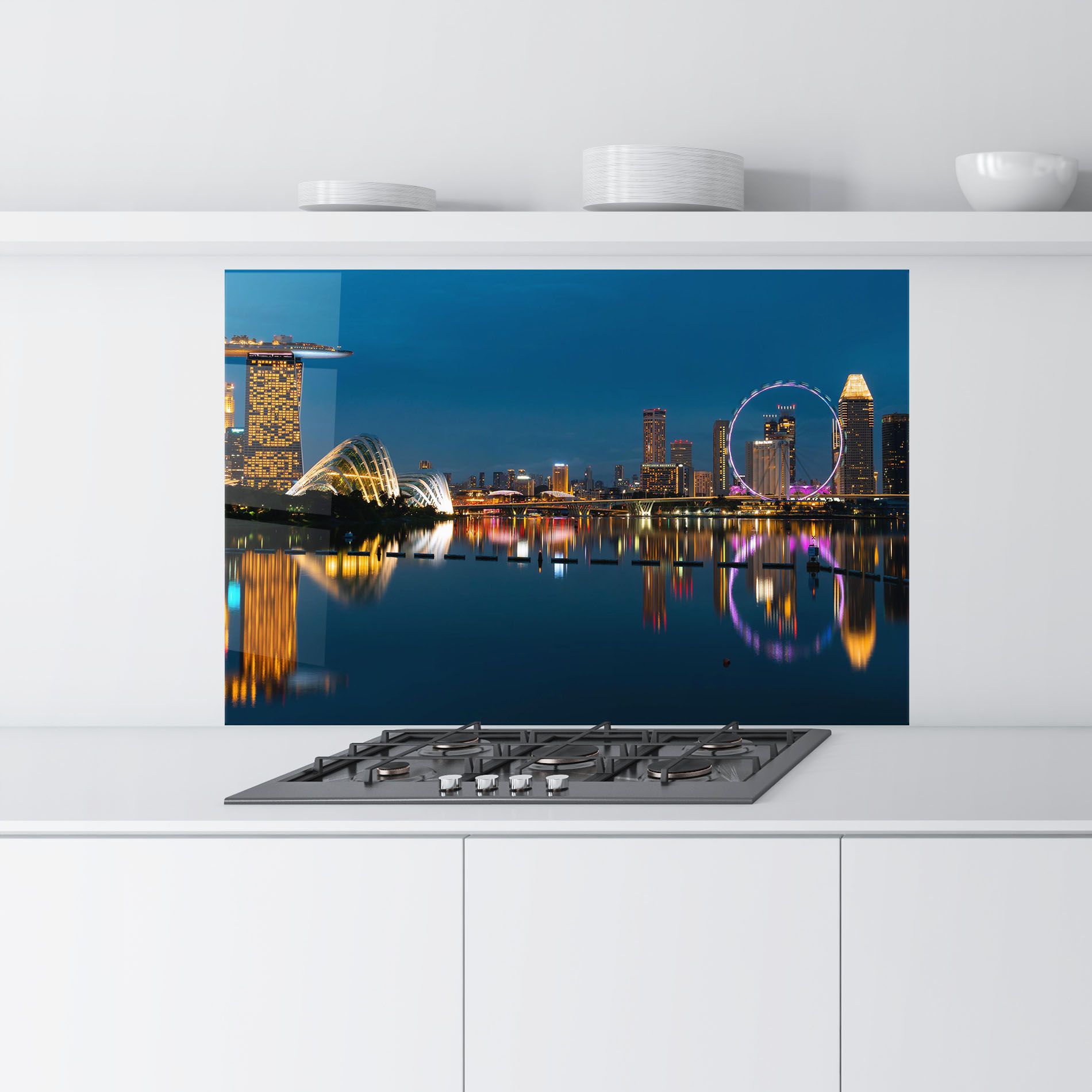 Singapore City Skyline mockup 9