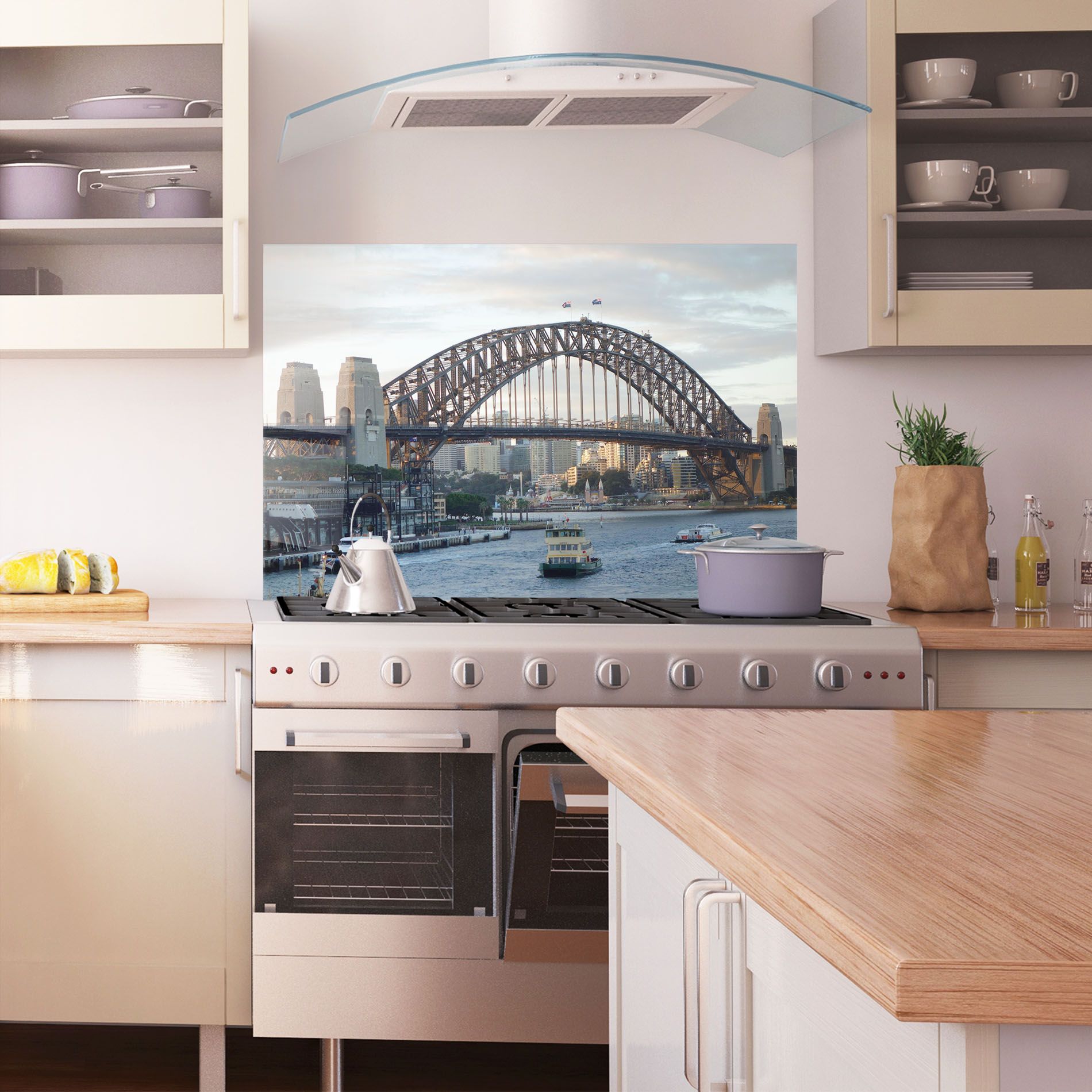 Harbour Bridge View mockup 1