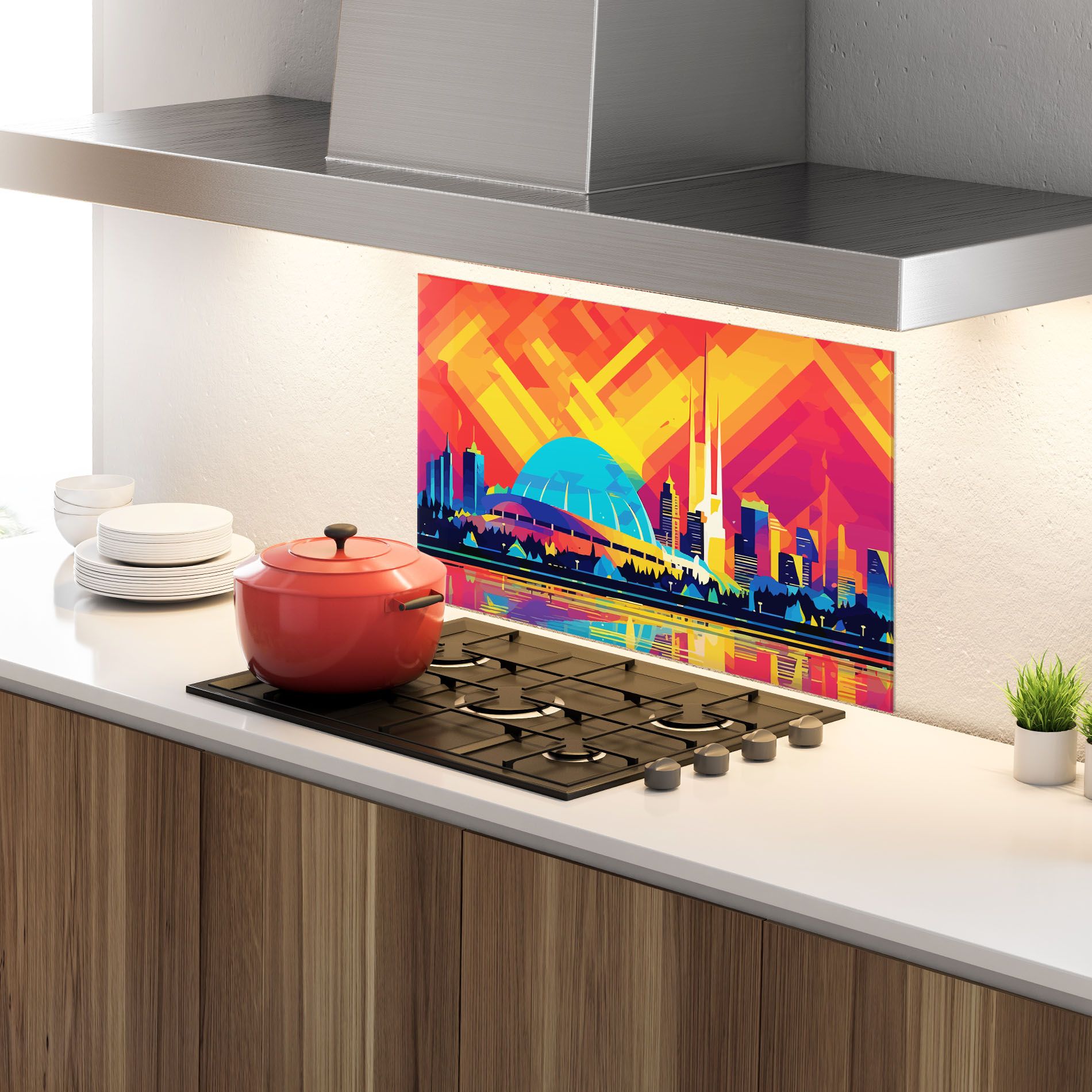 Blue Olympic Stadium mockup 4