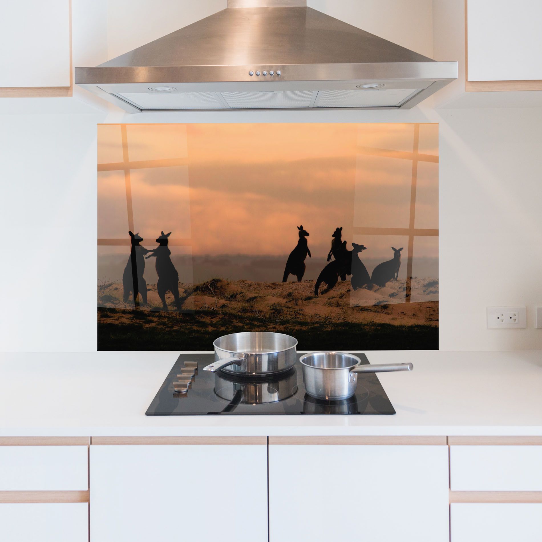 Kangaroos Playing mockup 5