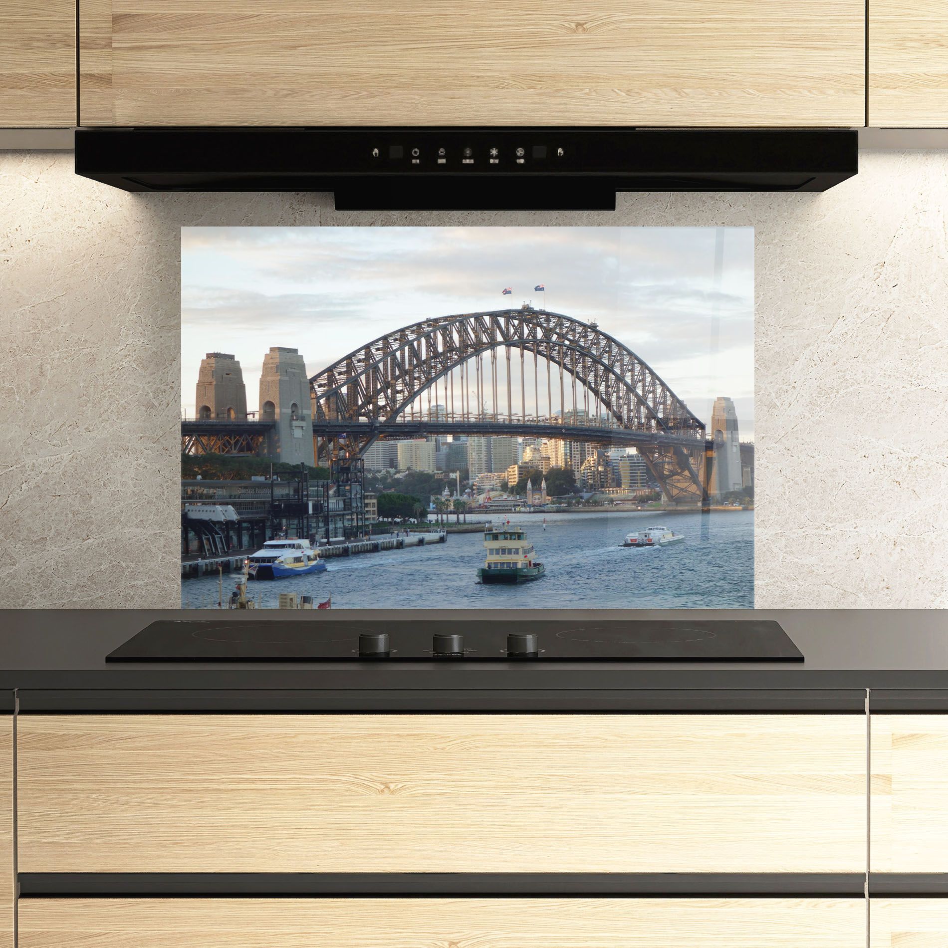 Harbour Bridge View mockup 3