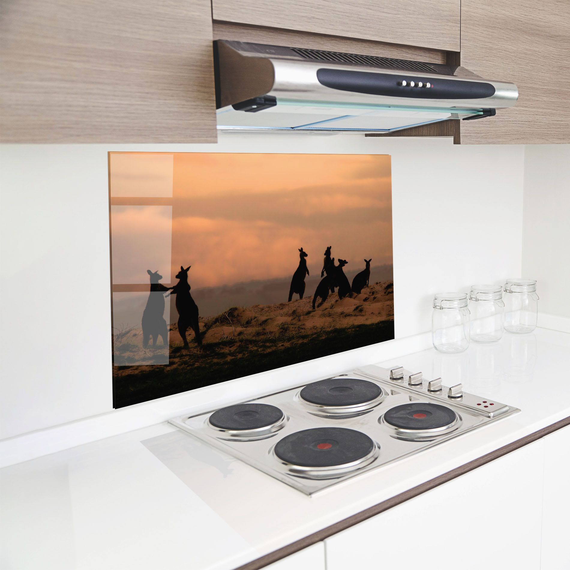 Kangaroos Playing mockup 8