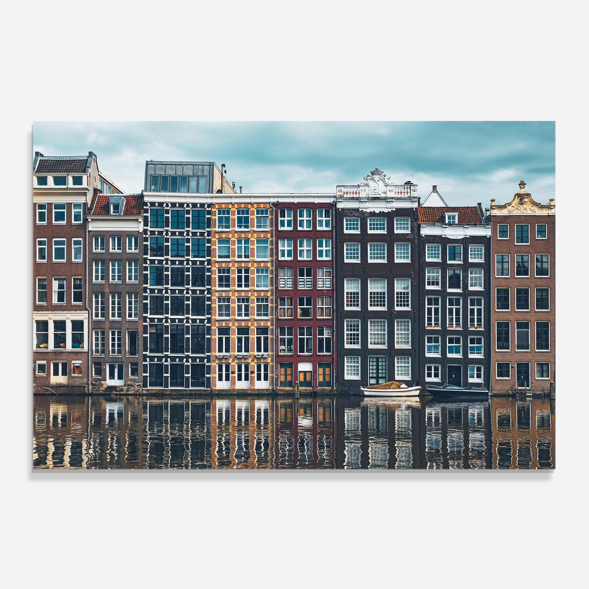 Küchenrückwand Glas Netherlands Street mockup 0