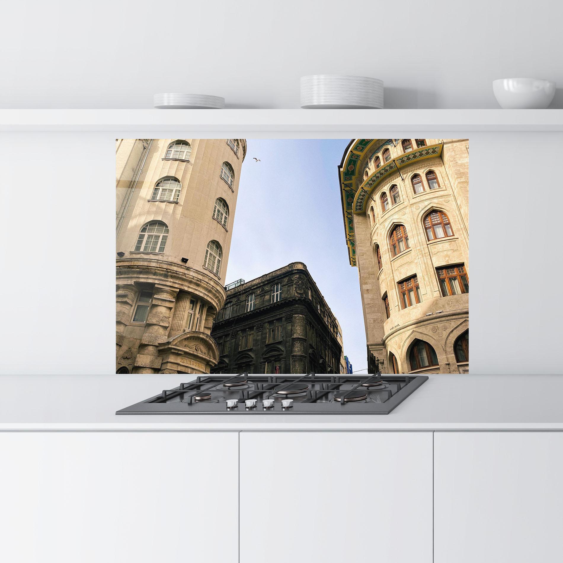 Küchenrückwand Glas Germanya Han mockup 9