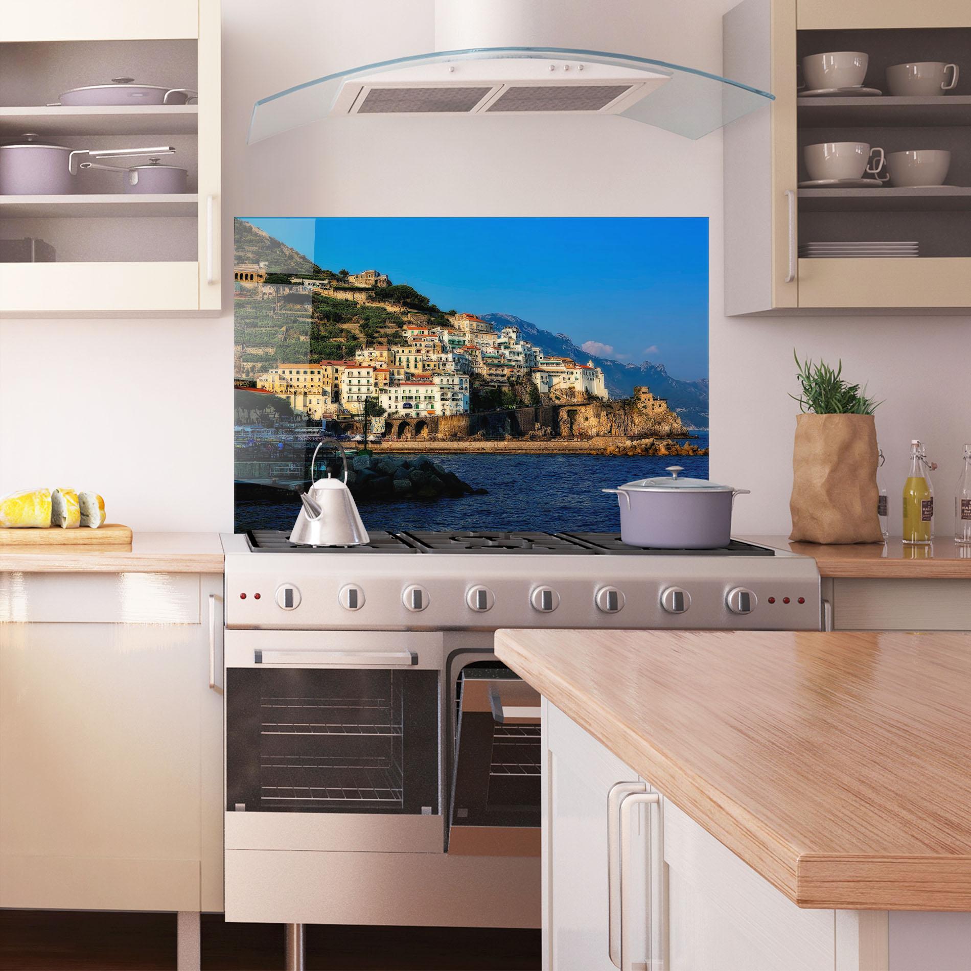 Küchenrückwand Glas Florence View mockup 1