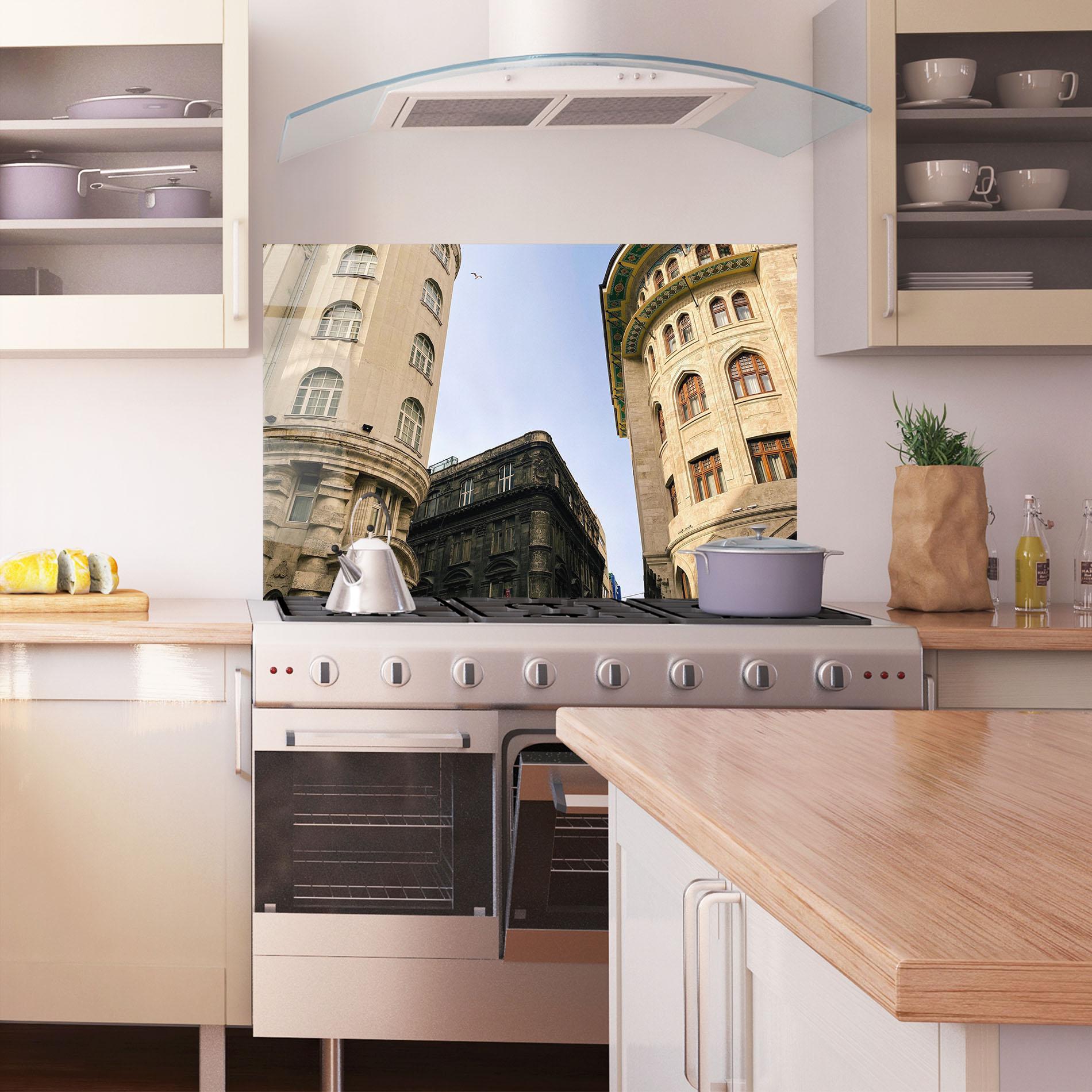 Küchenrückwand Glas Germanya Han mockup 1