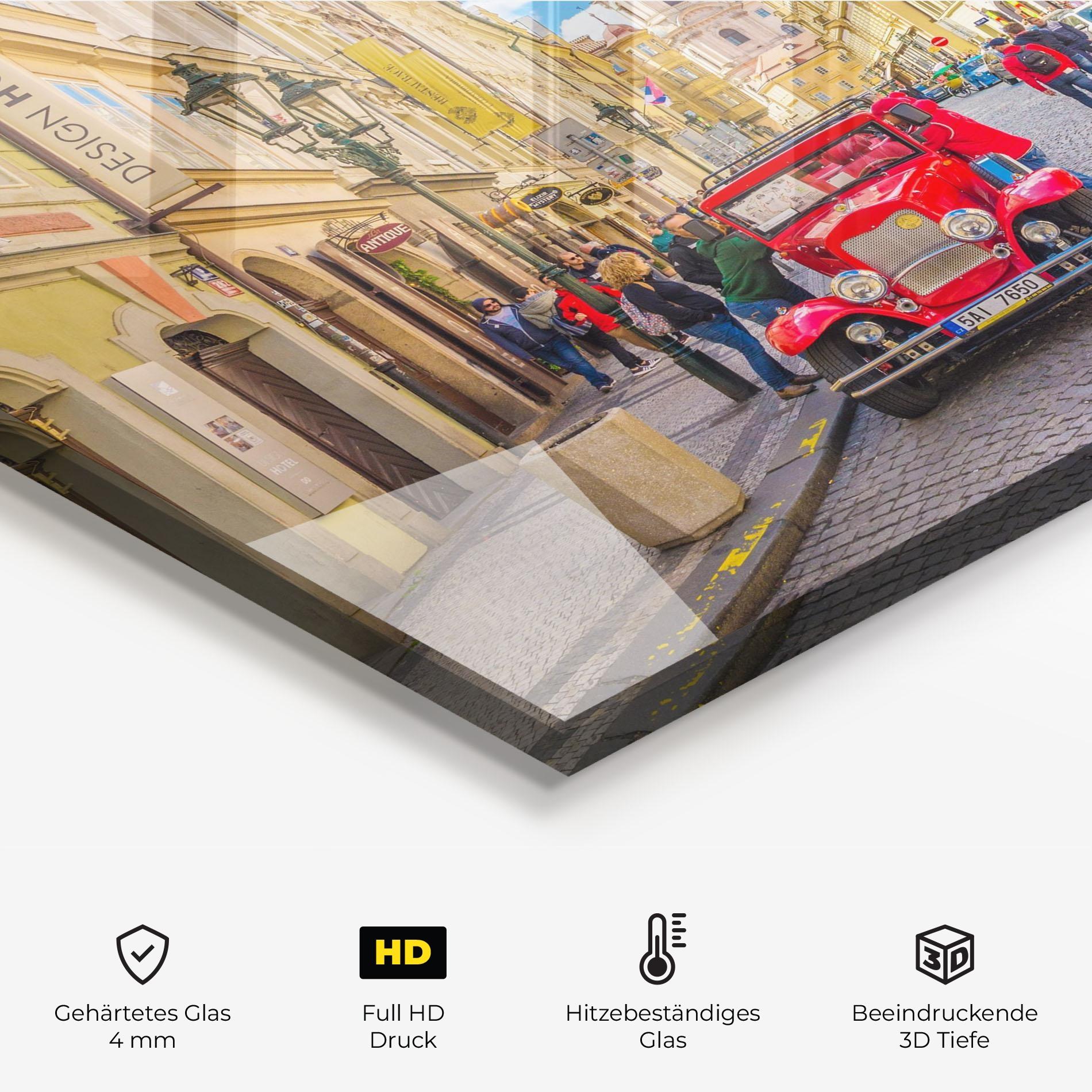 Küchenrückwand Glas Czech Republic Car mockup 2