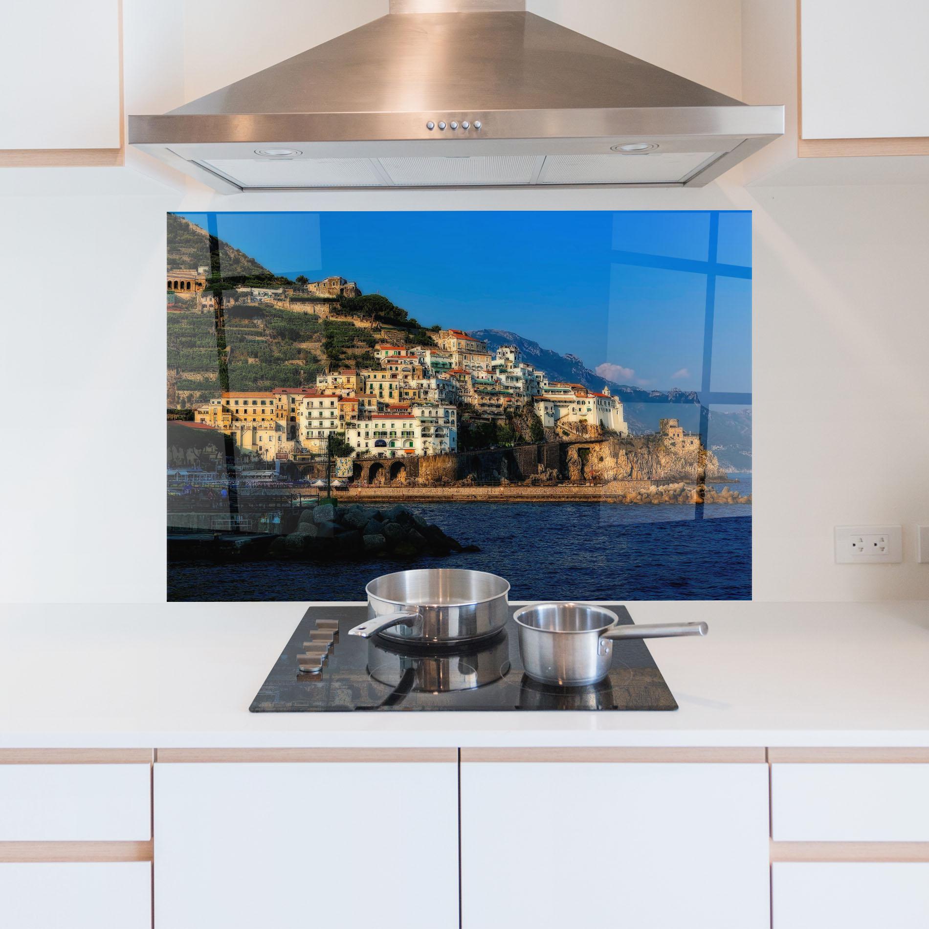 Küchenrückwand Glas Florence View mockup 5