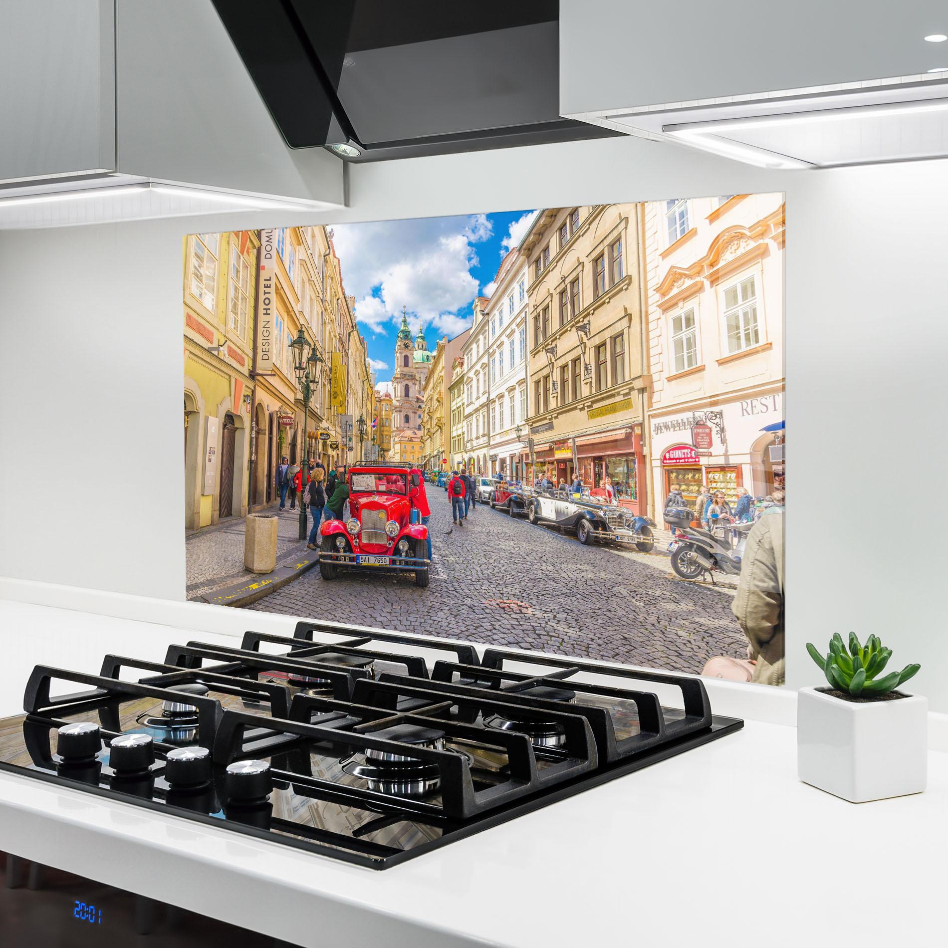 Küchenrückwand Glas Czech Republic Car mockup 6