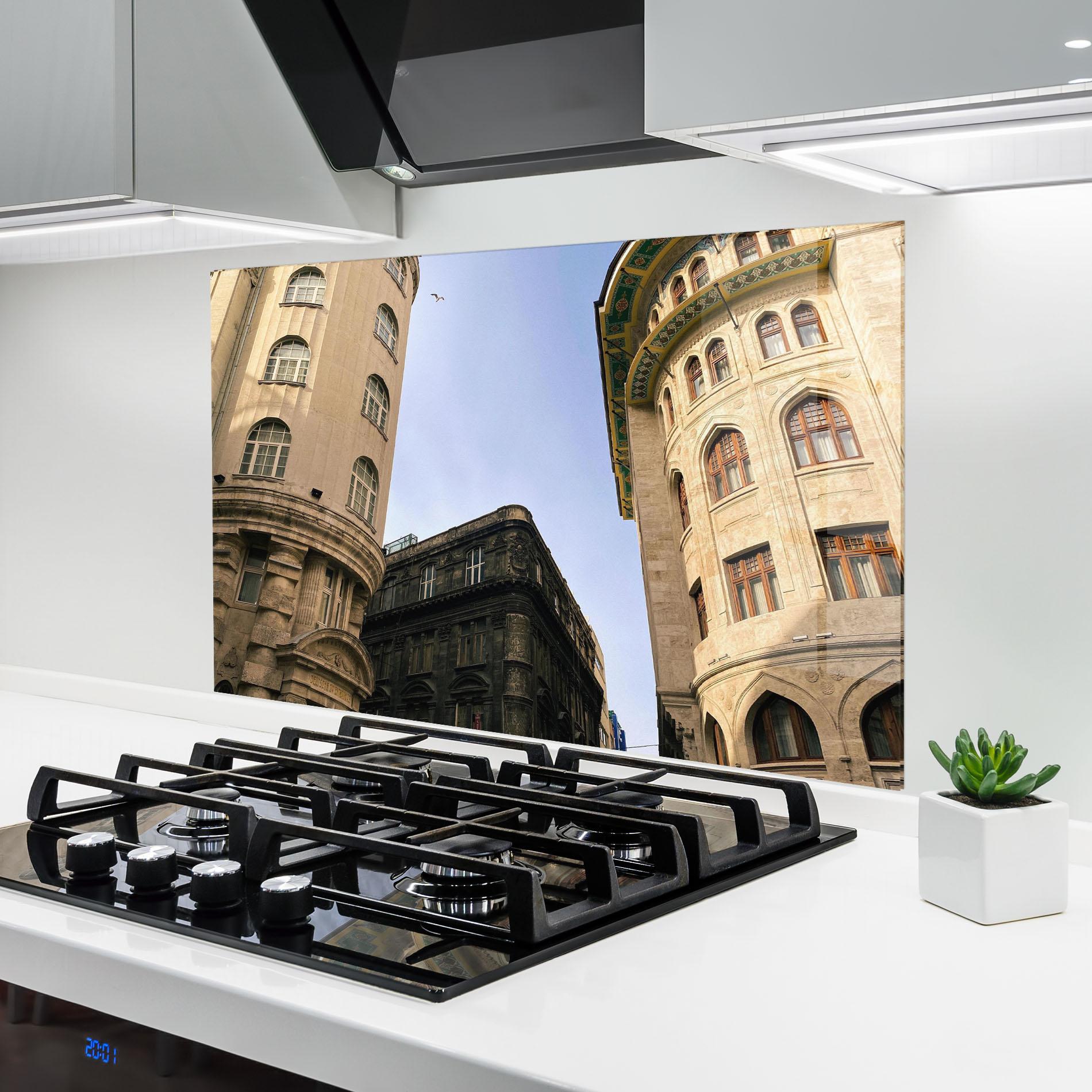 Küchenrückwand Glas Germanya Han mockup 6