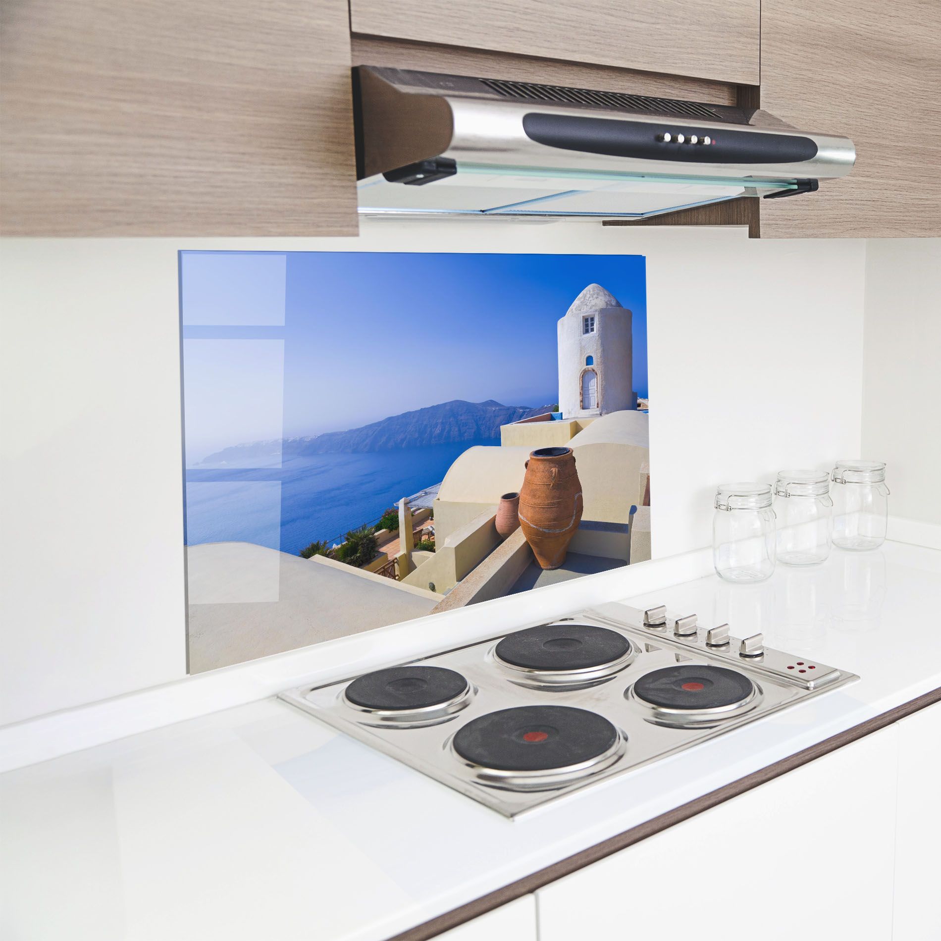 Santorini View Greece mockup 8