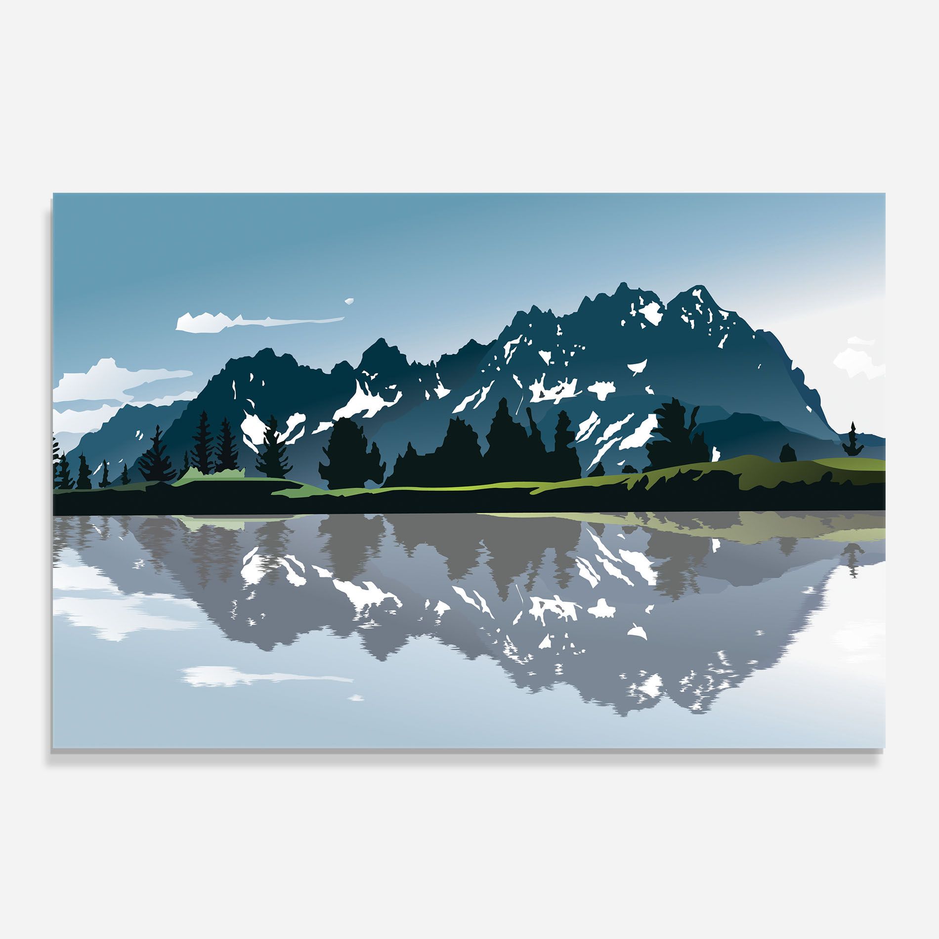 Lake Blue Mountain mockup 0